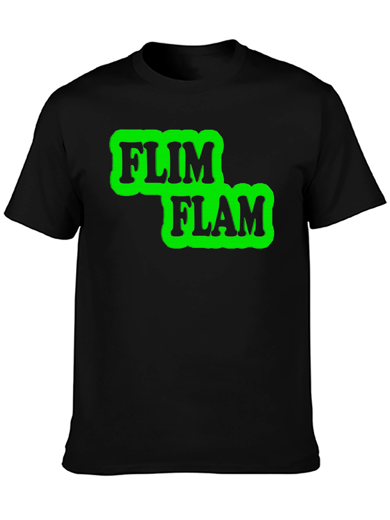 Flim Flam Graphic T-Shirt - Novelty Design Tee