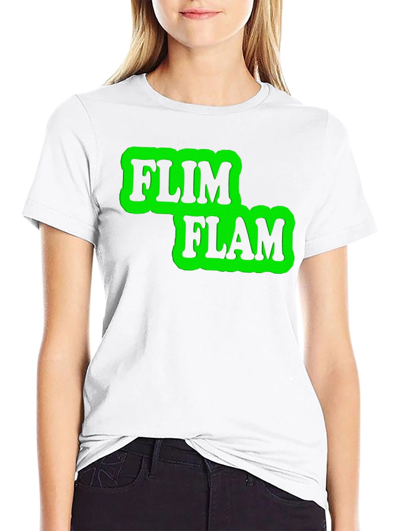 Flim Flam Graphic T-Shirt - Novelty Design Tee
