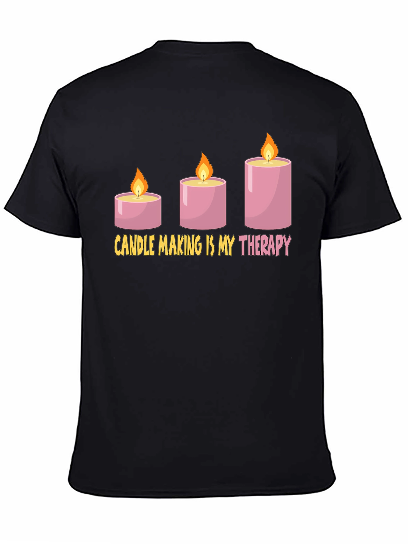 Candle Making Therapy T-Shirt - Hobby Tee