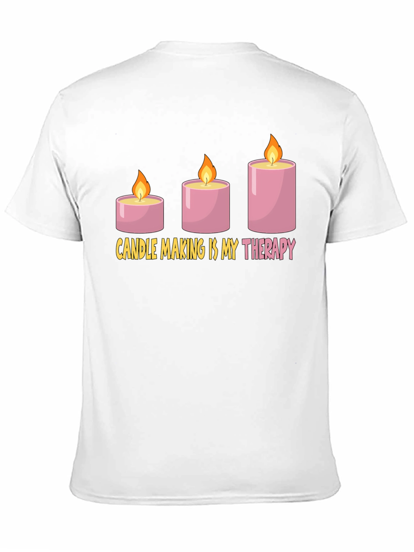 Candle Making Therapy T-Shirt - Hobby Tee