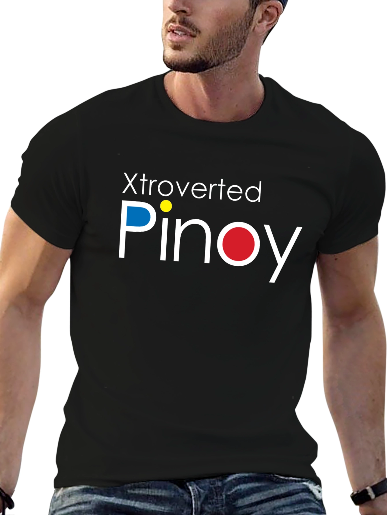 Xtroverted Pinoy Graphic Tee - Cool Filipino Pride Shirt