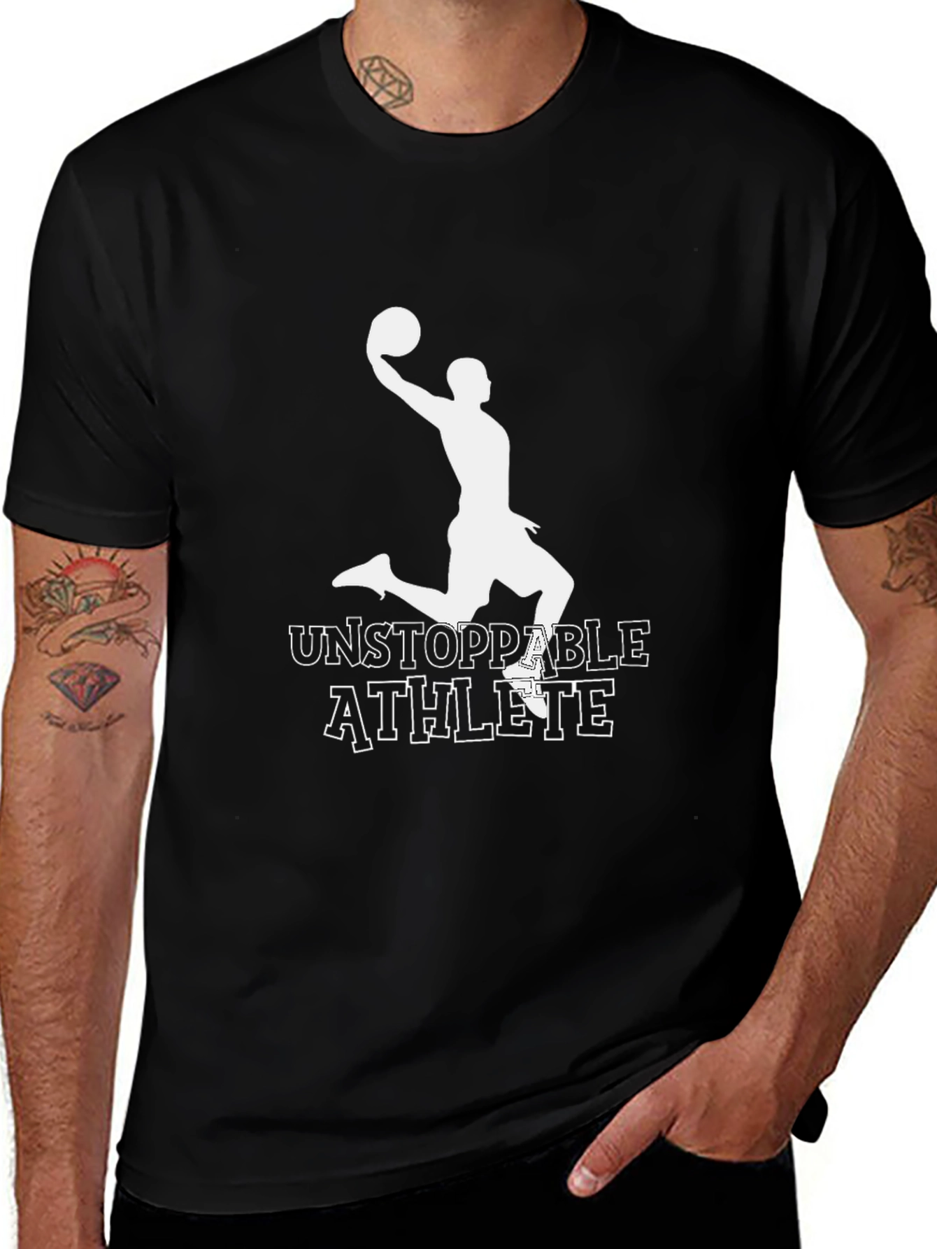 Unstoppable Athlete Graphic Tee