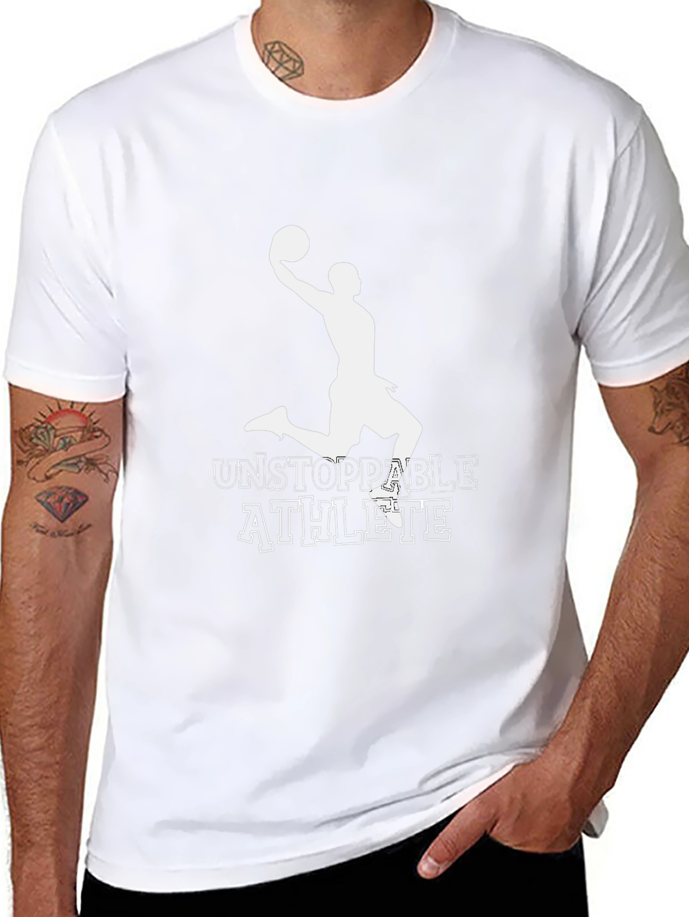 Unstoppable Athlete Graphic Tee