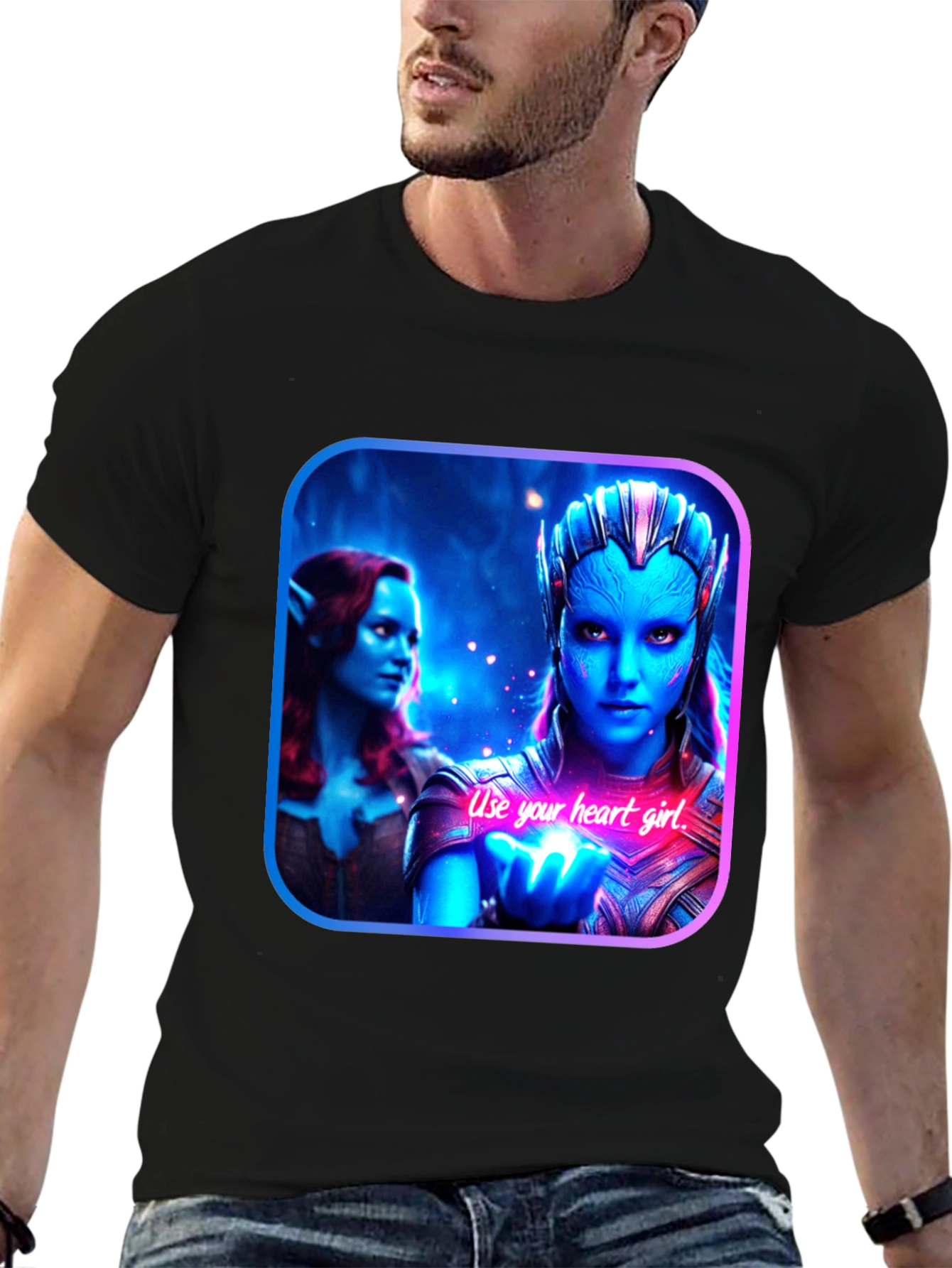 Avatar Inspired T-Shirt - Use Your Heart