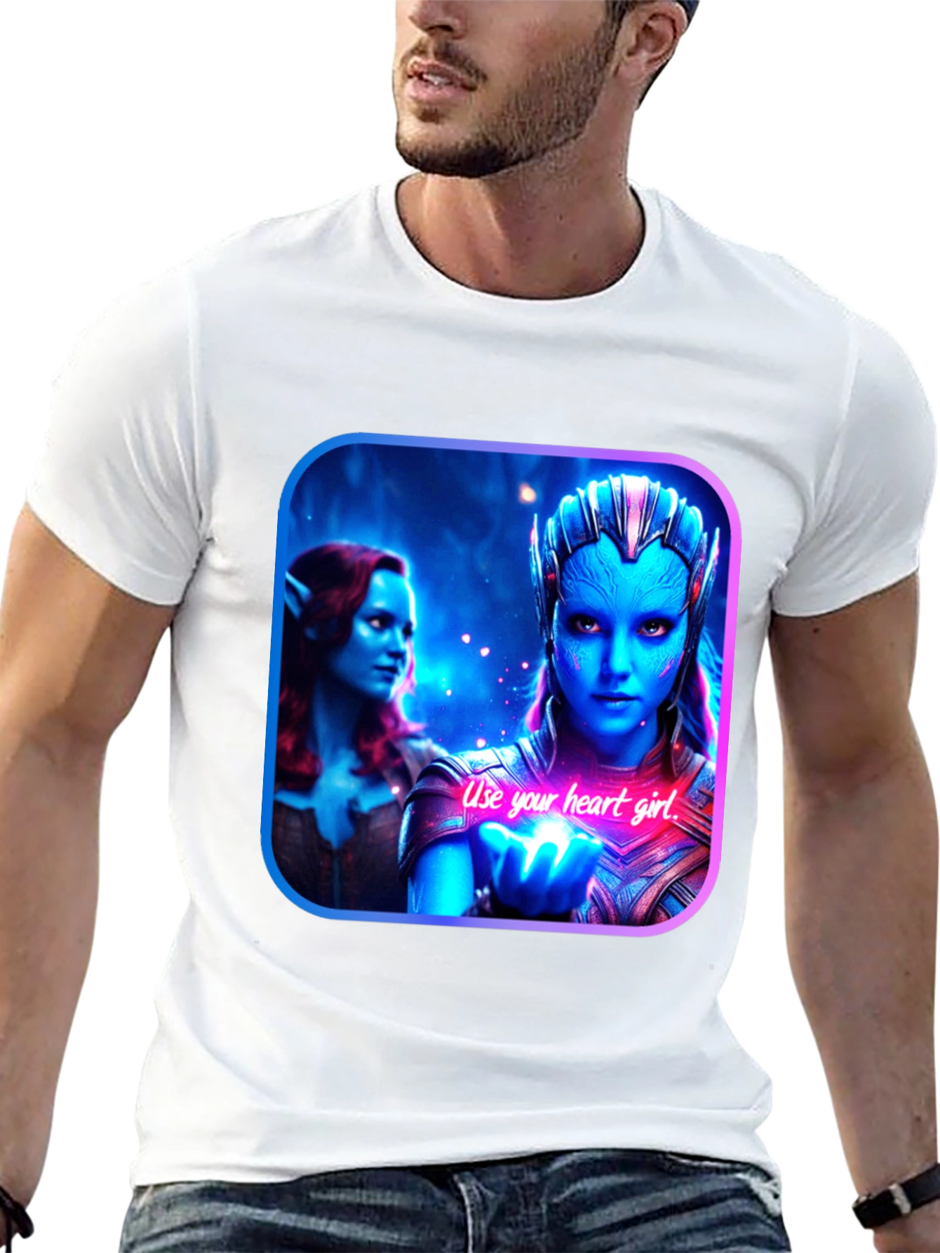 Avatar Inspired T-Shirt - Use Your Heart