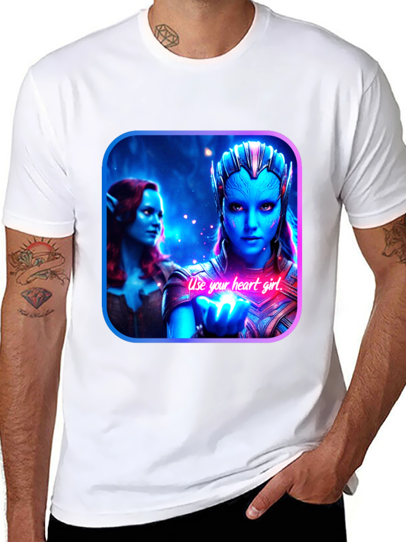 Avatar Inspired T-Shirt - Use Your Heart
