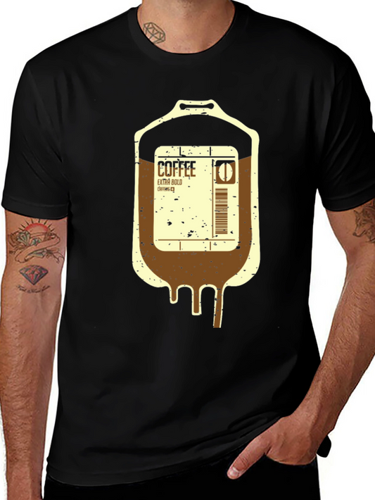 Coffee IV Drip T-Shirt - Extra Bold Brew Tee
