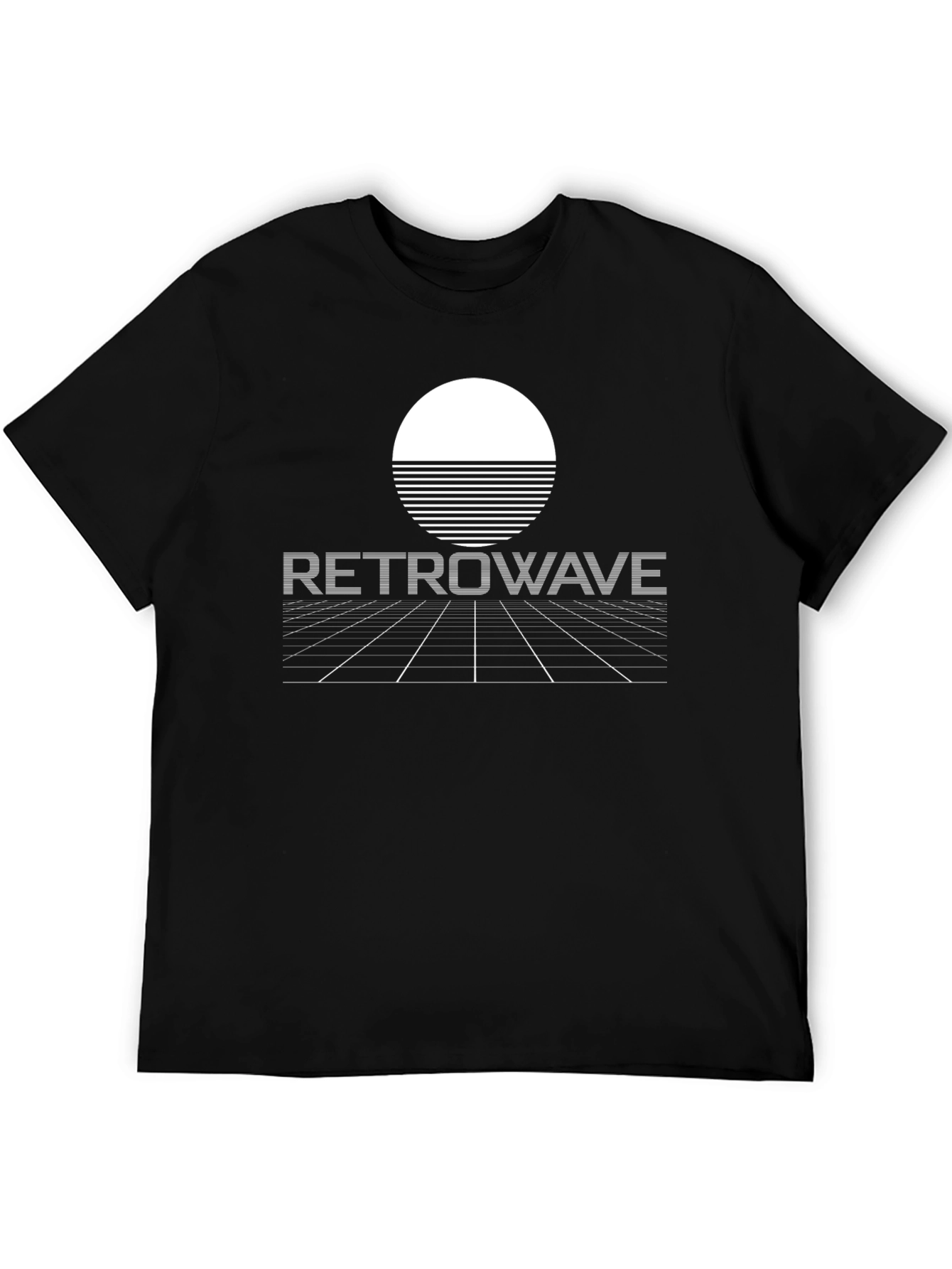 Retrowave Sunset T-Shirt - Retro Synthwave Aesthetic Tee