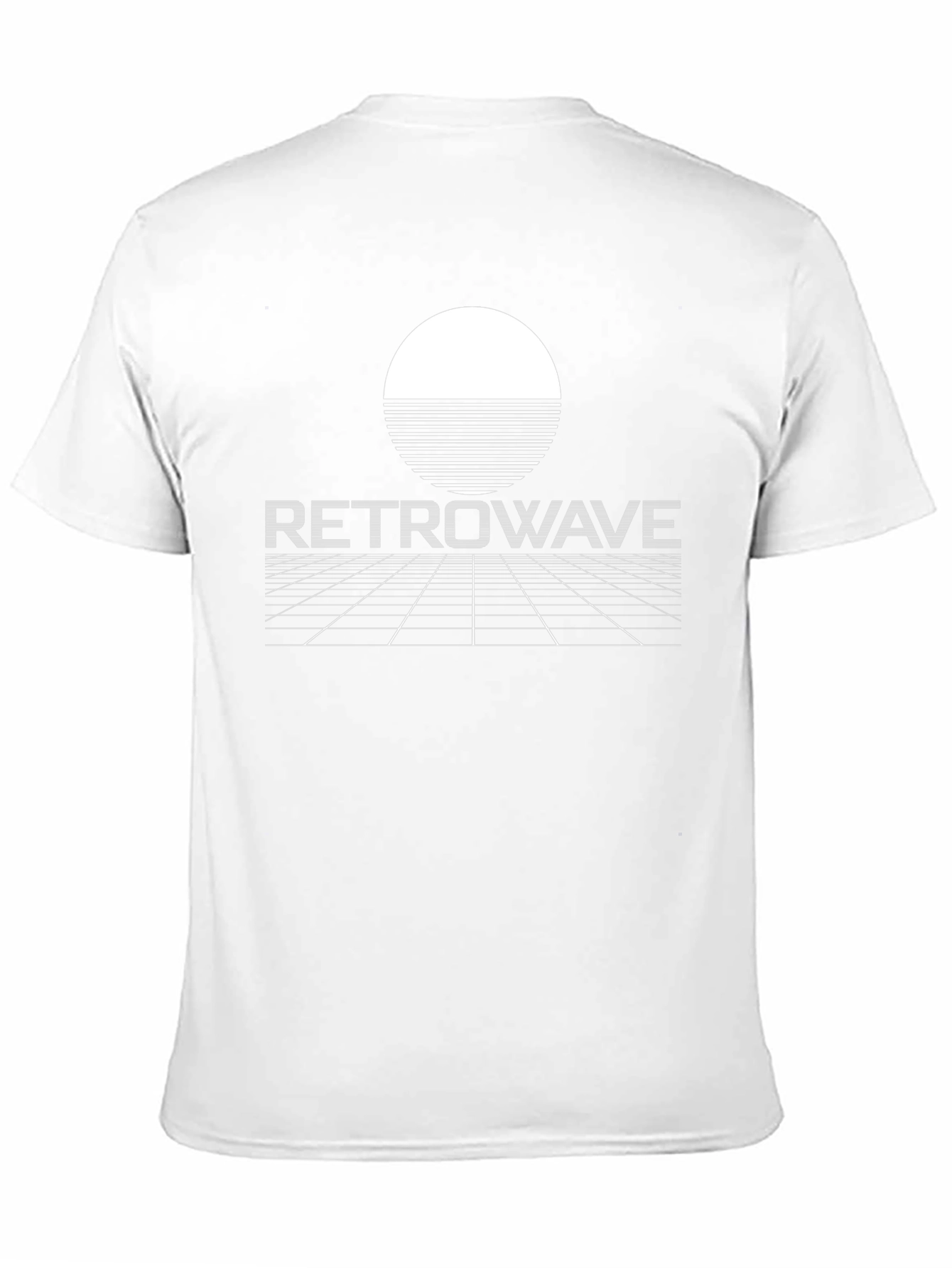 Retrowave Sunset T-Shirt - Retro Synthwave Aesthetic Tee