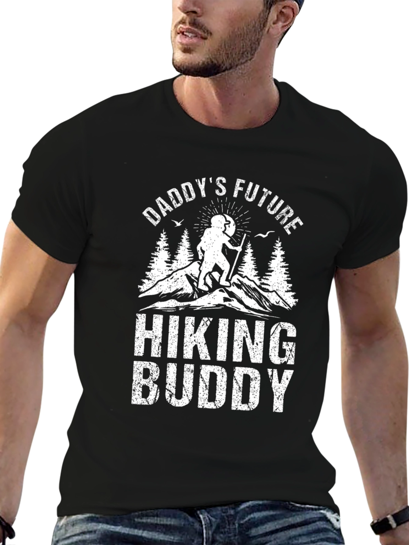 Daddys Future Hiking Buddy Graphic Tee