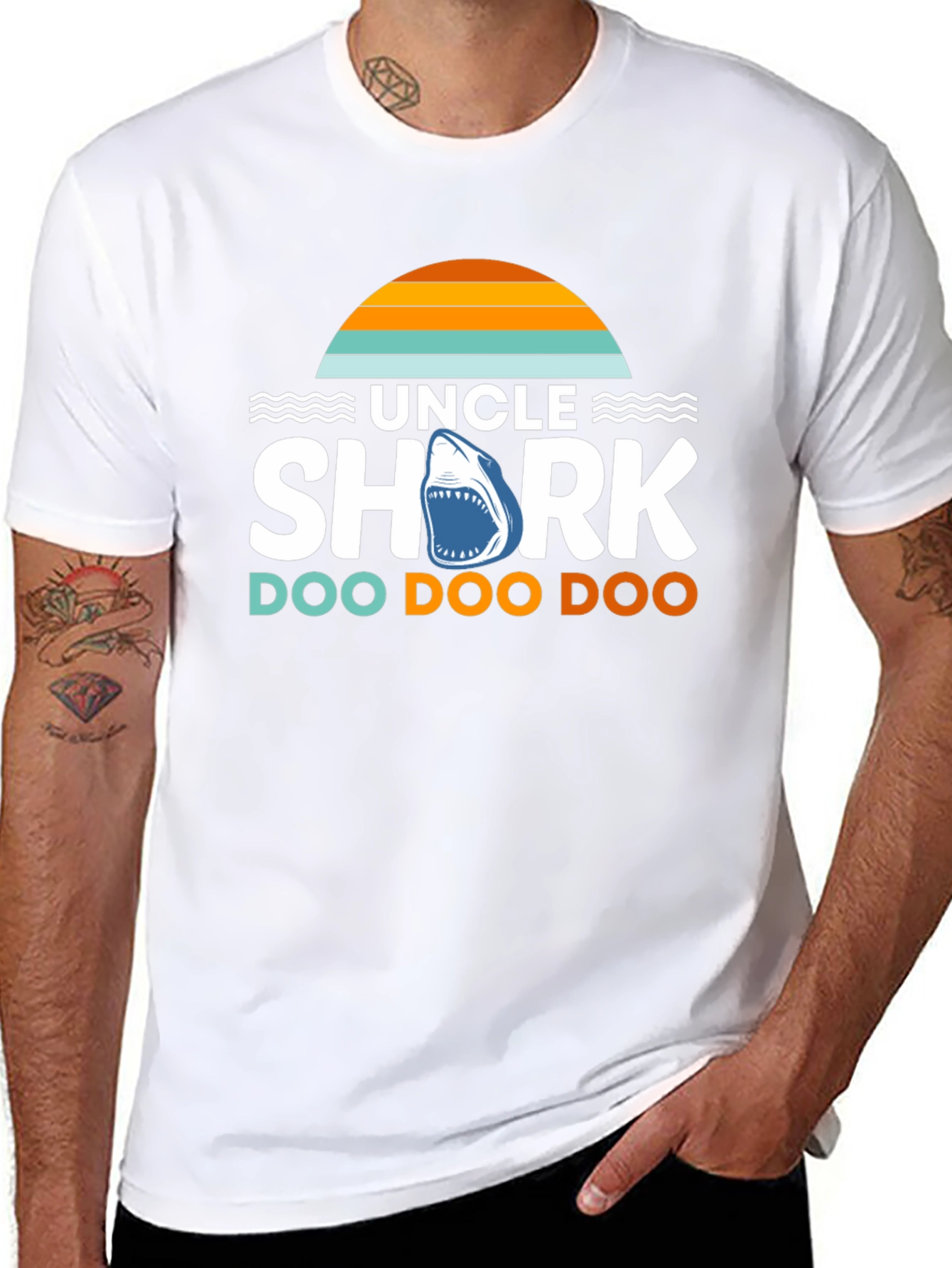 Uncle Shark Doo Doo T-Shirt