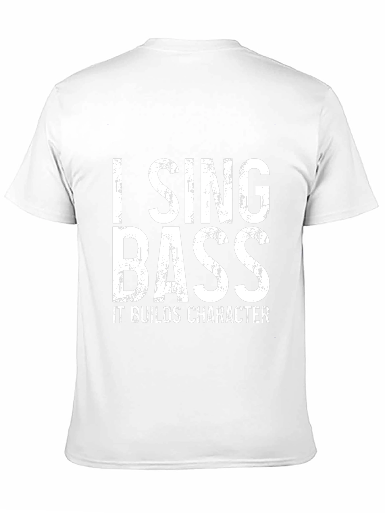 I Sing Bass T-Shirt - Music Lover Tee
