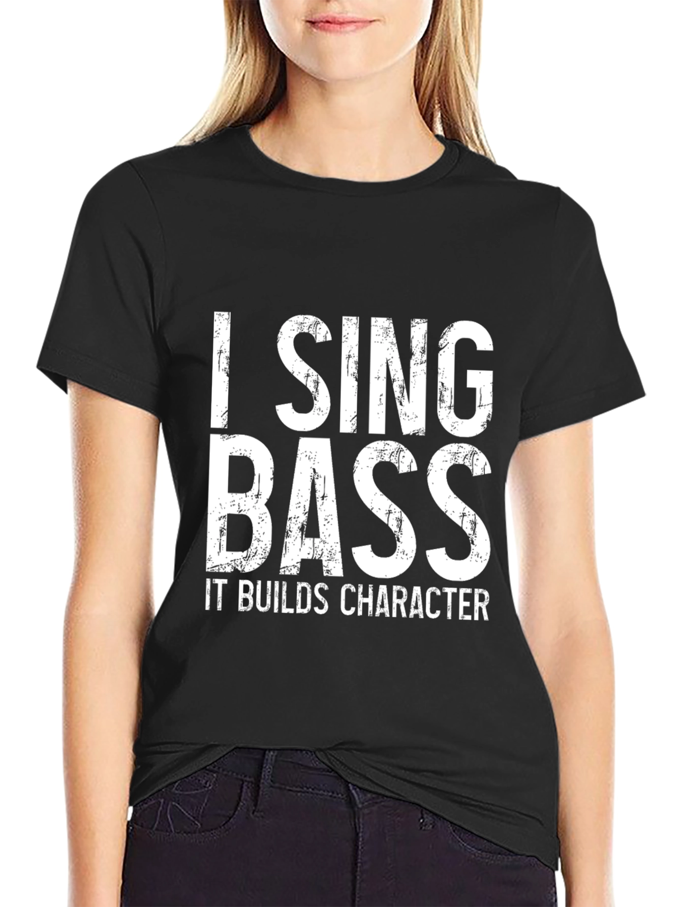 I Sing Bass T-Shirt - Music Lover Tee