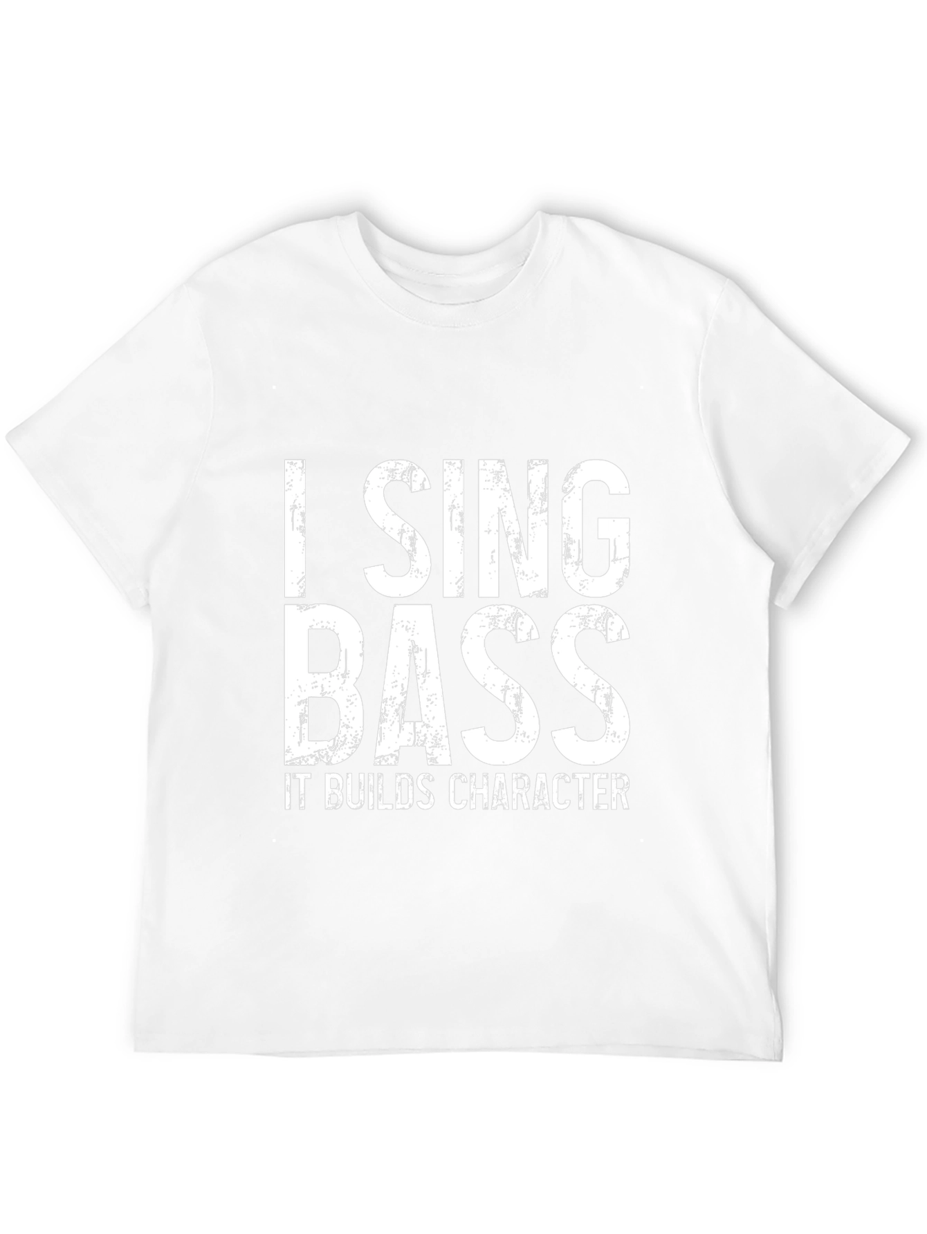 I Sing Bass T-Shirt - Music Lover Tee