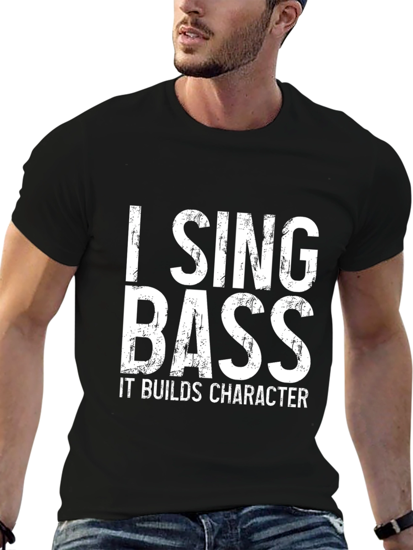 I Sing Bass T-Shirt - Music Lover Tee