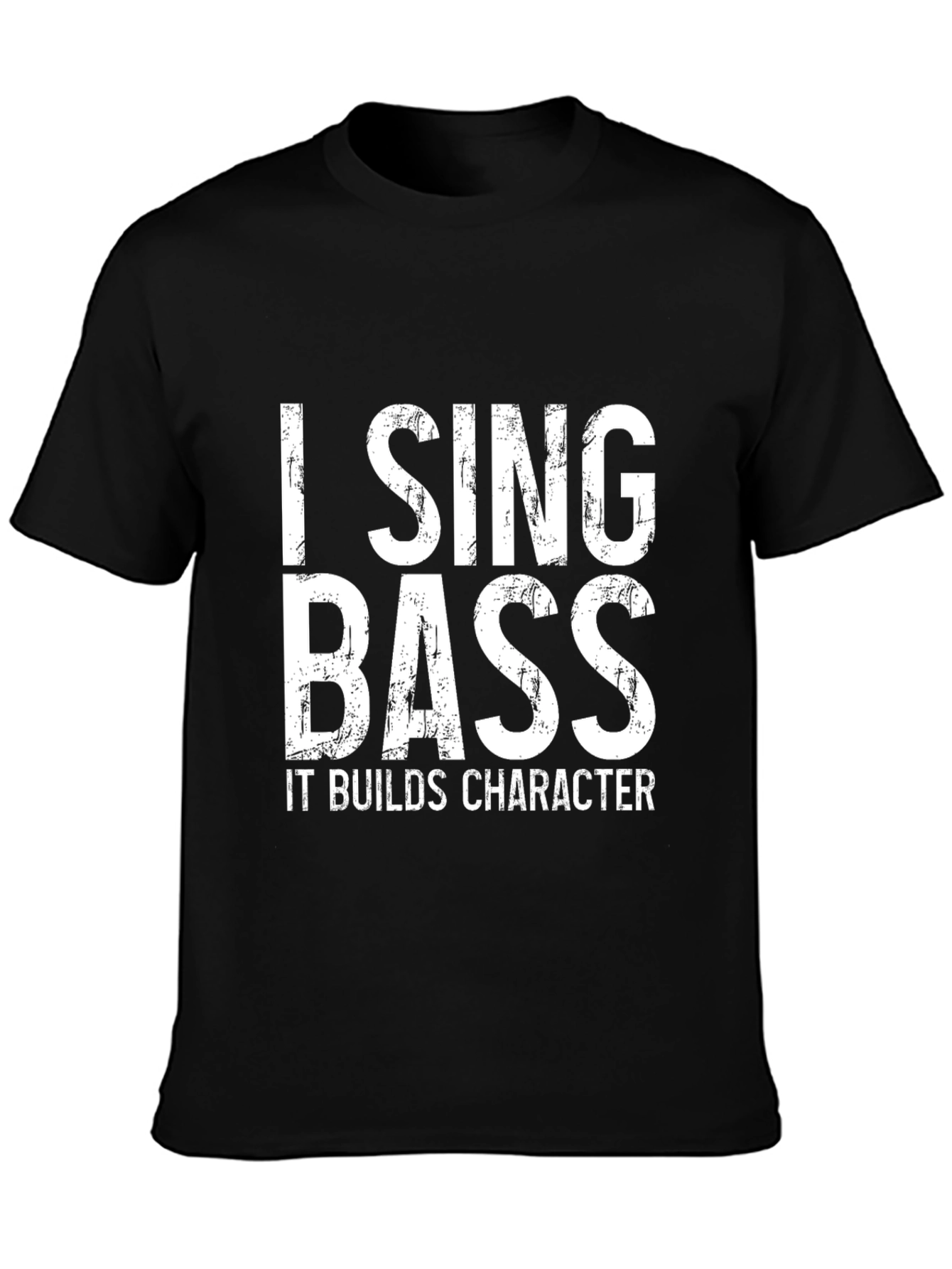 I Sing Bass T-Shirt - Music Lover Tee