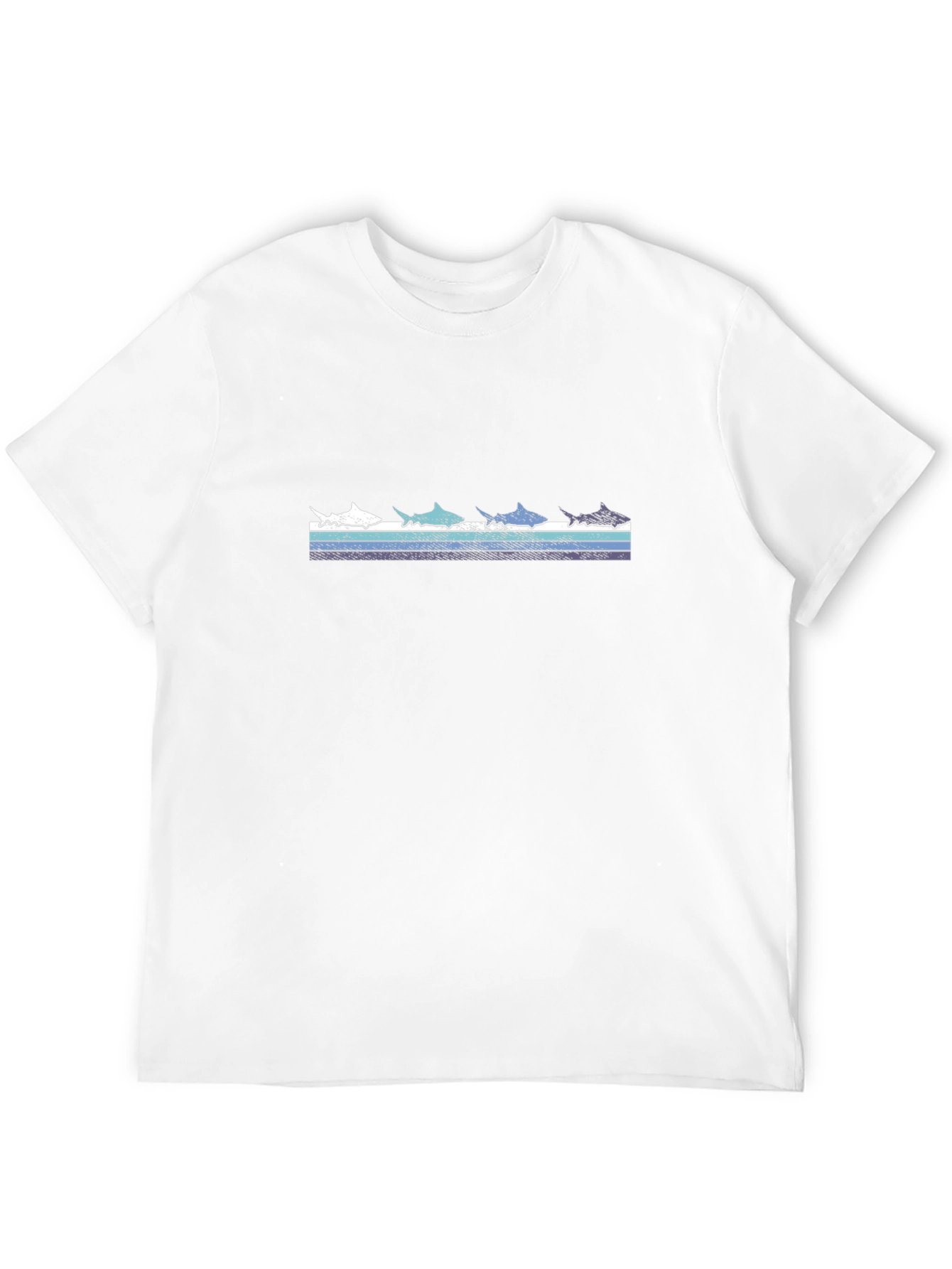 Mens Black Marlin T-Shirt - Graphic Tee