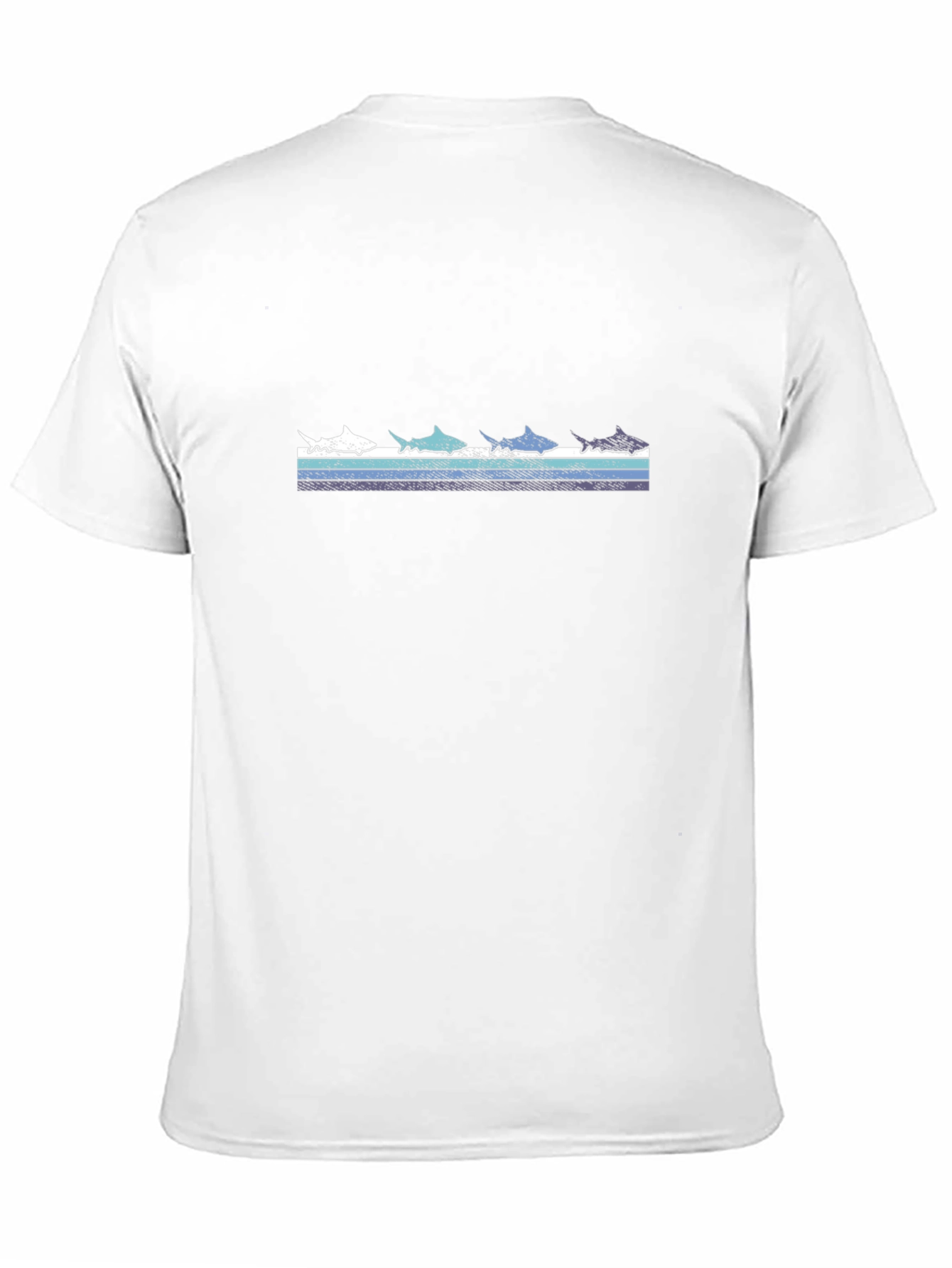 Mens Black Marlin T-Shirt - Graphic Tee