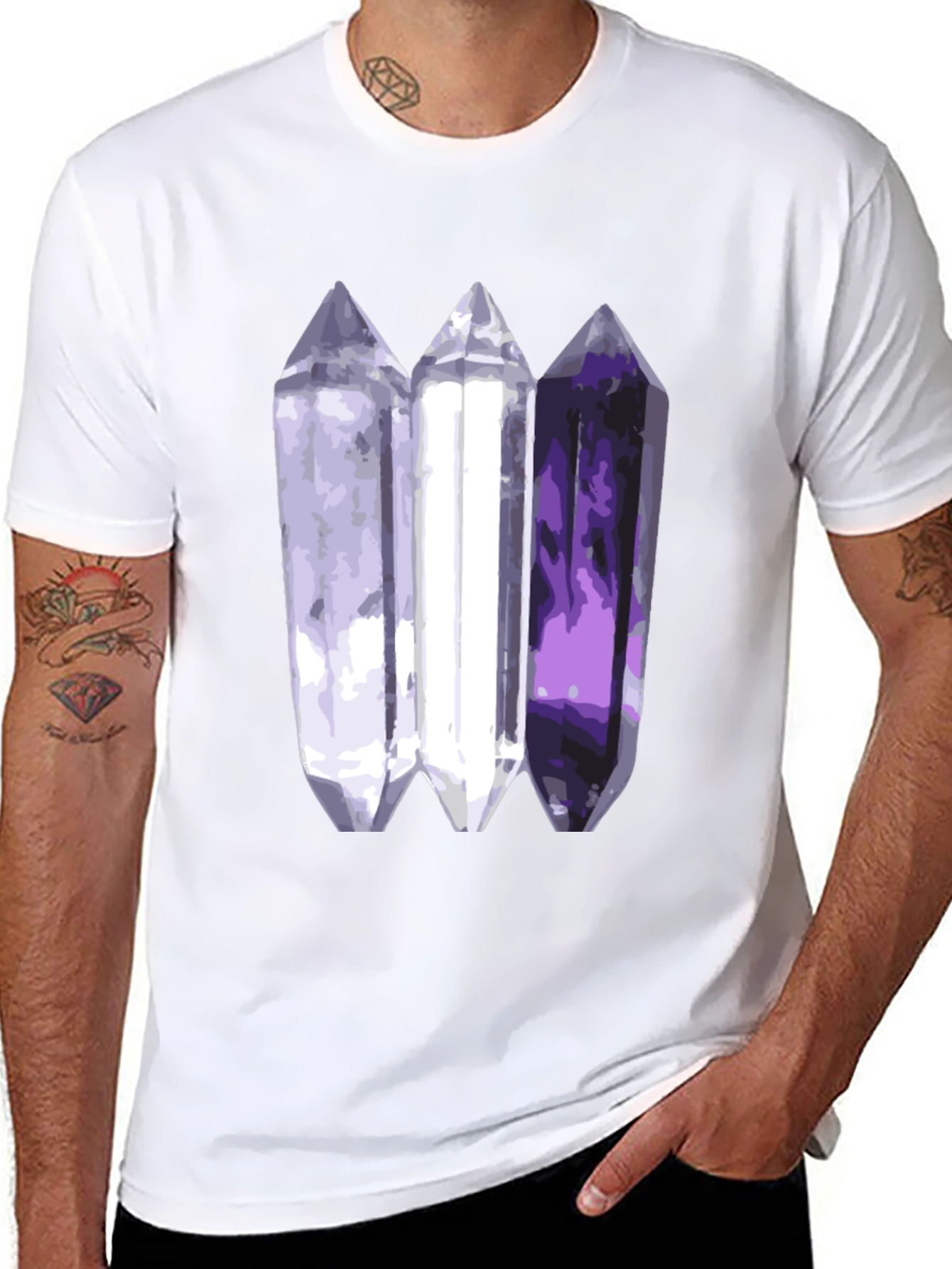 Crystal Gem T-Shirt - Black