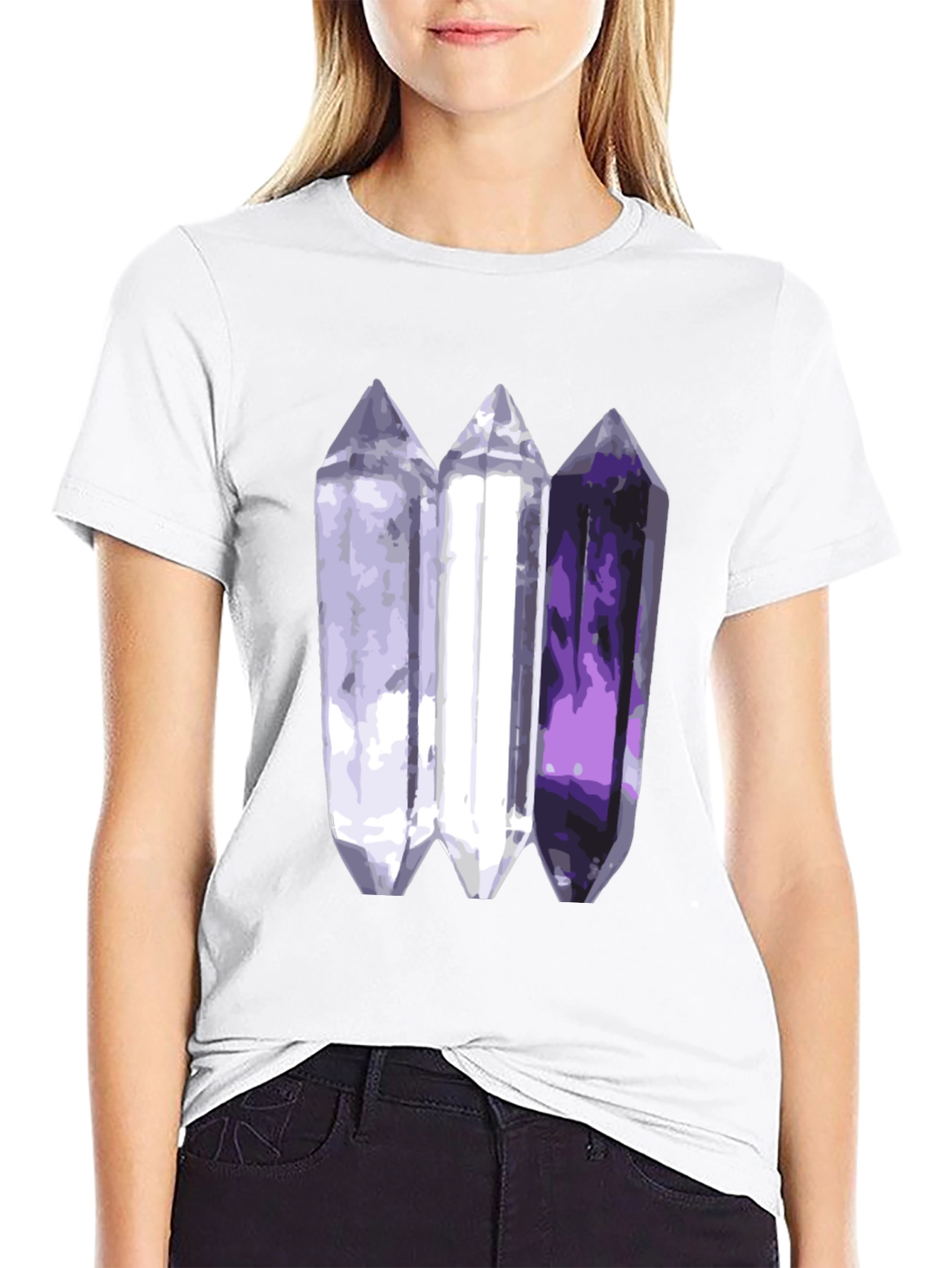Crystal Gem T-Shirt - Black