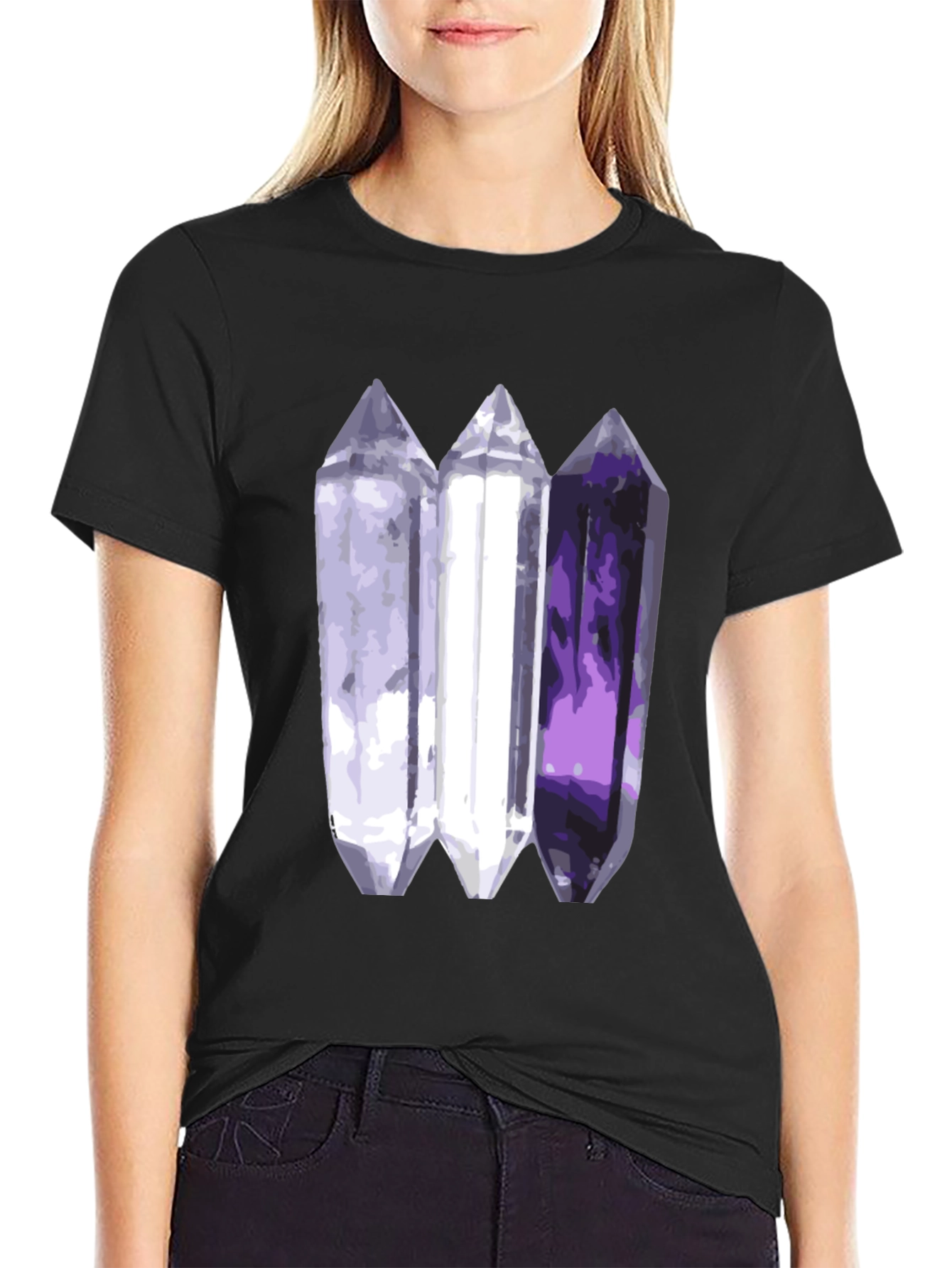 Crystal Gem T-Shirt - Black