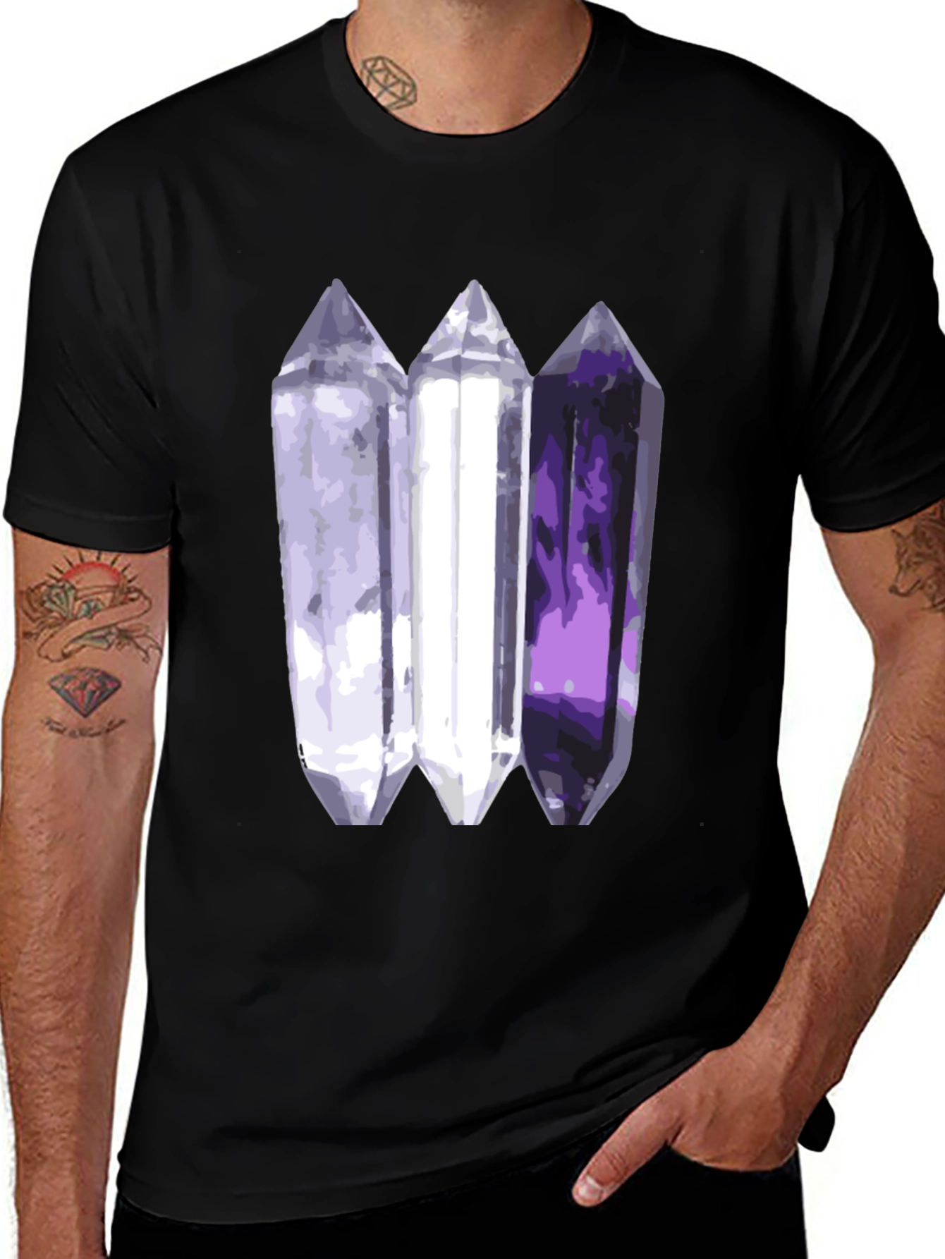 Crystal Gem T-Shirt - Black