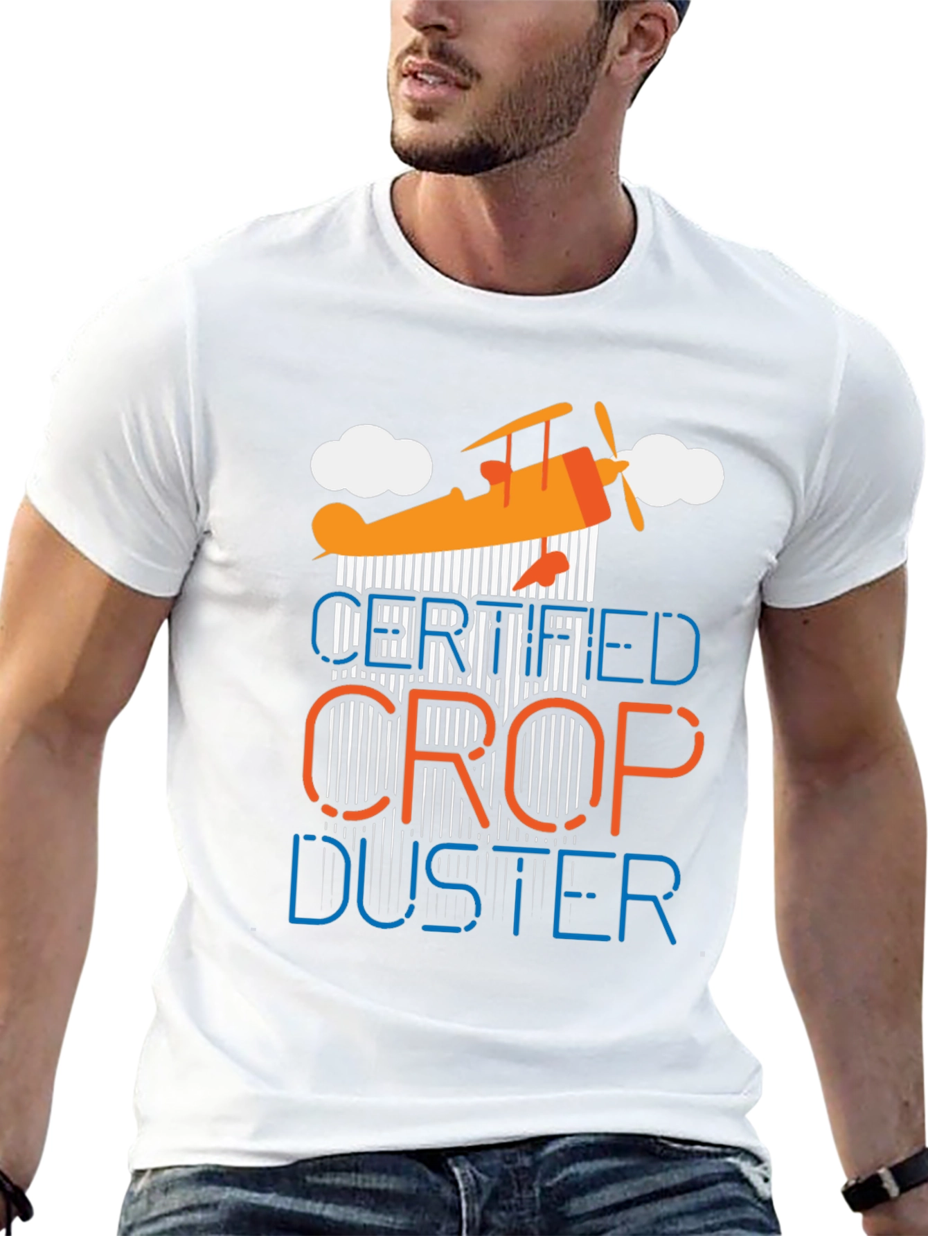 Certified Crop Duster Graphic Tee