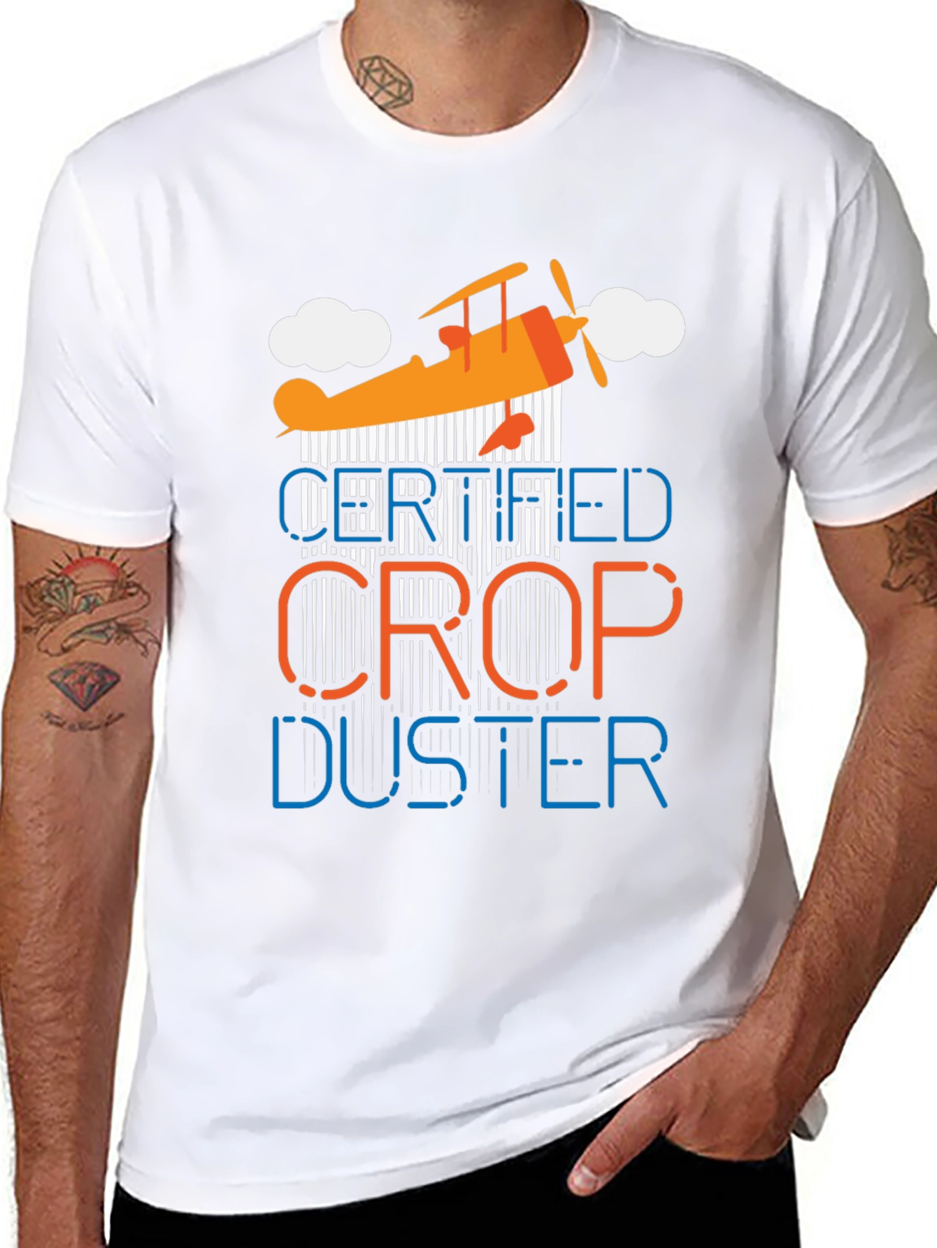 Certified Crop Duster Graphic Tee