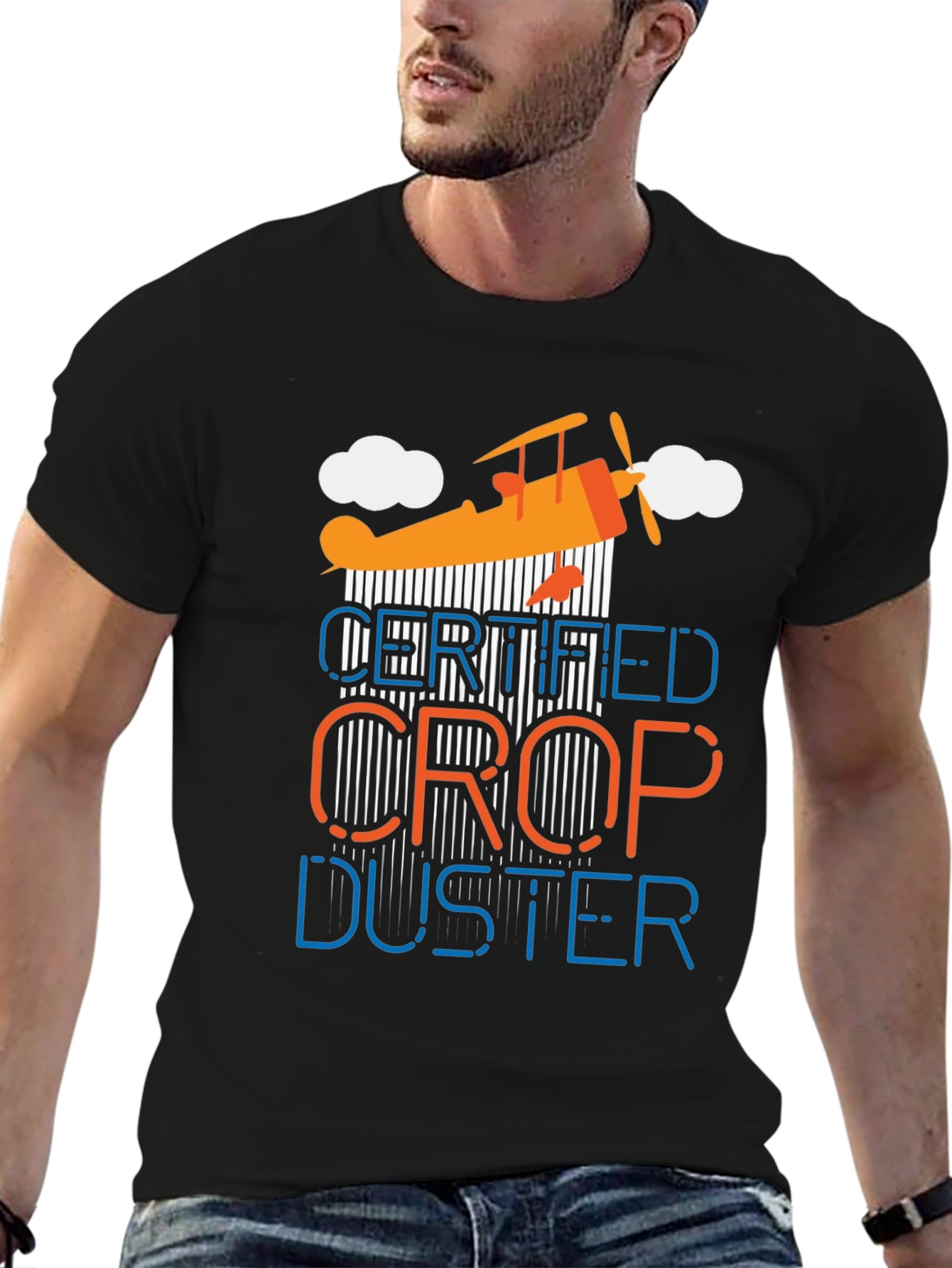 Certified Crop Duster Graphic Tee