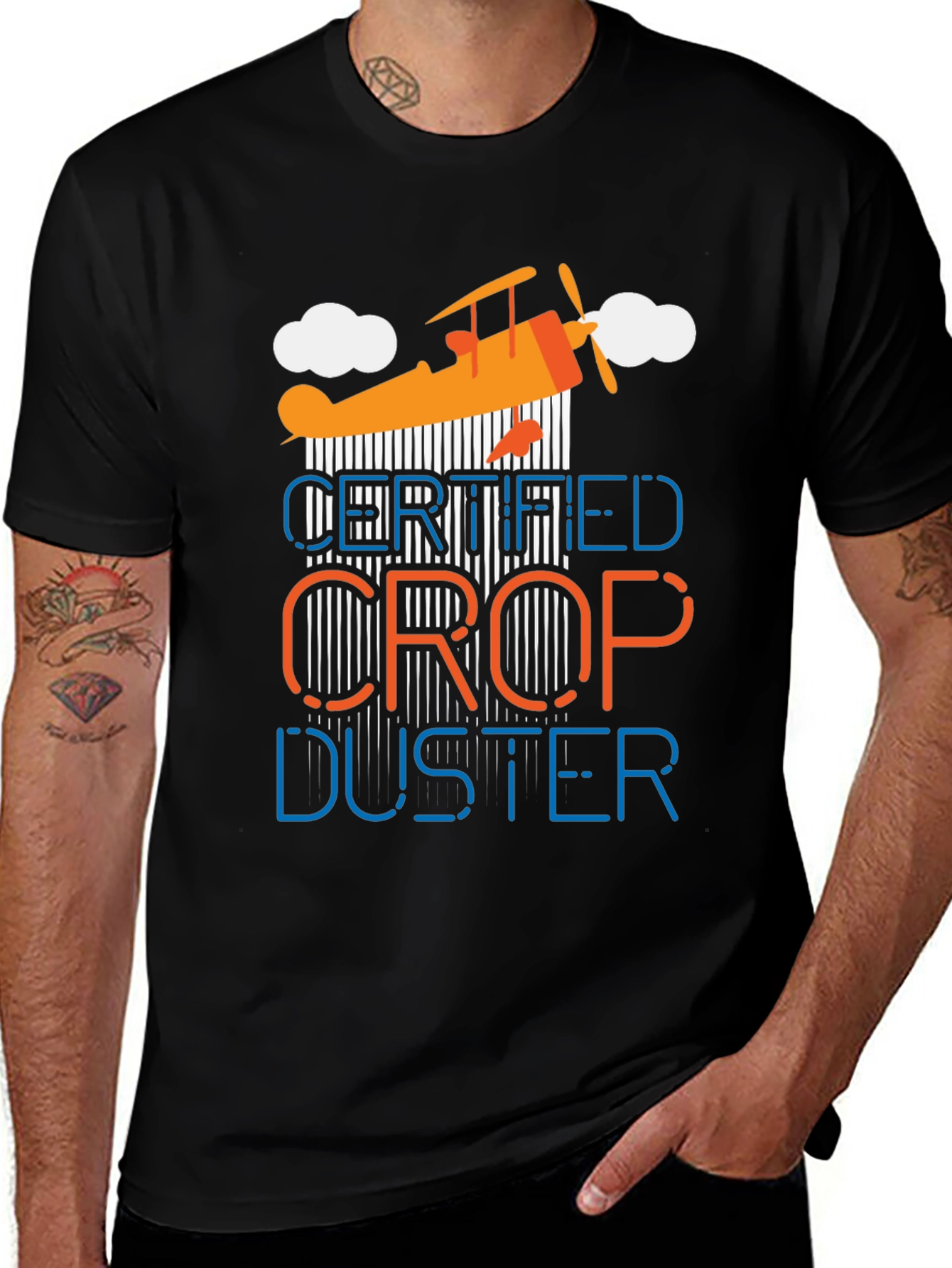 Certified Crop Duster Graphic Tee