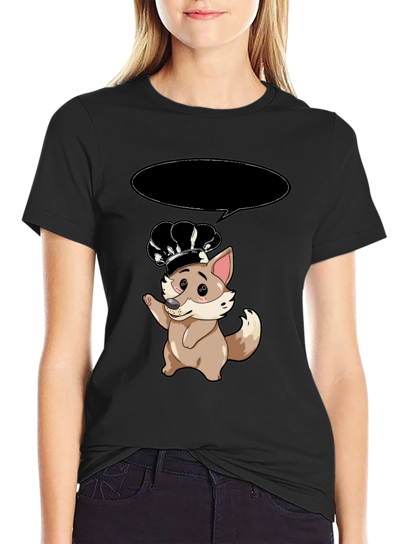 Chef Fox T-Shirt - Cute Cartoon Animal Tee