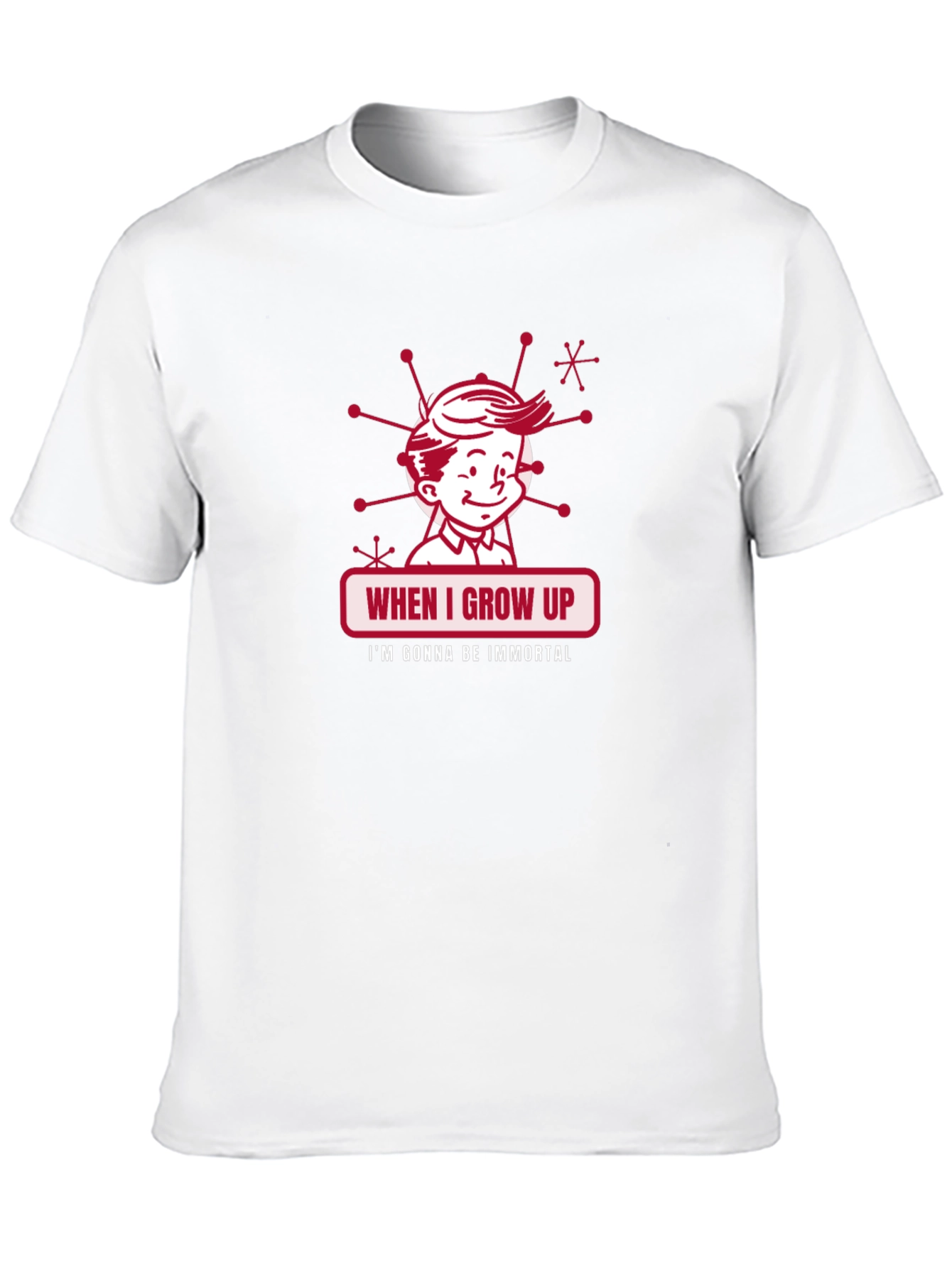 Retro When I Grow Up Graphic Tee