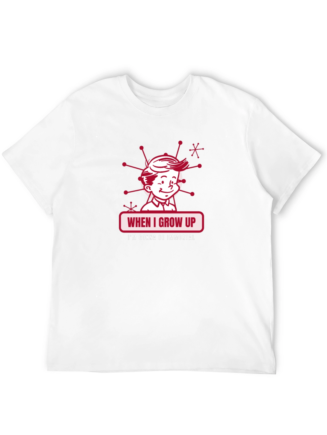 Retro When I Grow Up Graphic Tee