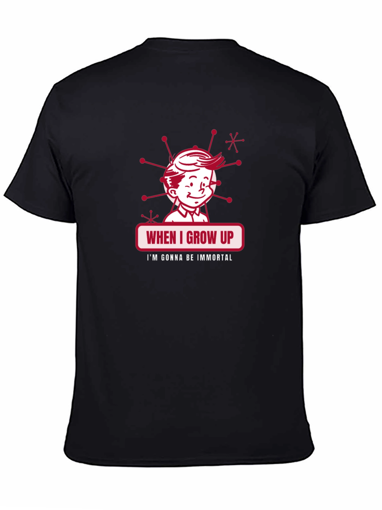 Retro When I Grow Up Graphic Tee