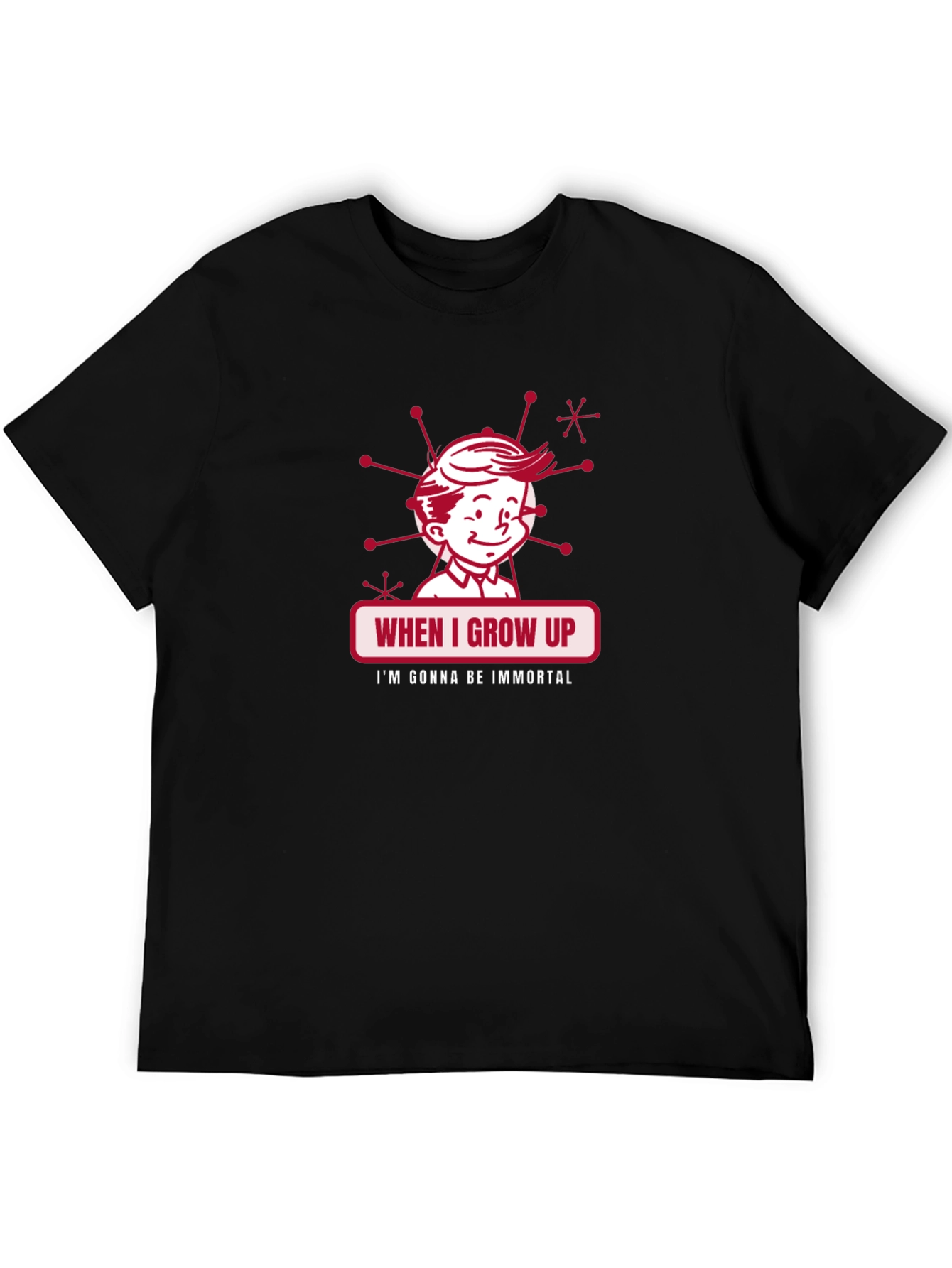 Retro When I Grow Up Graphic Tee
