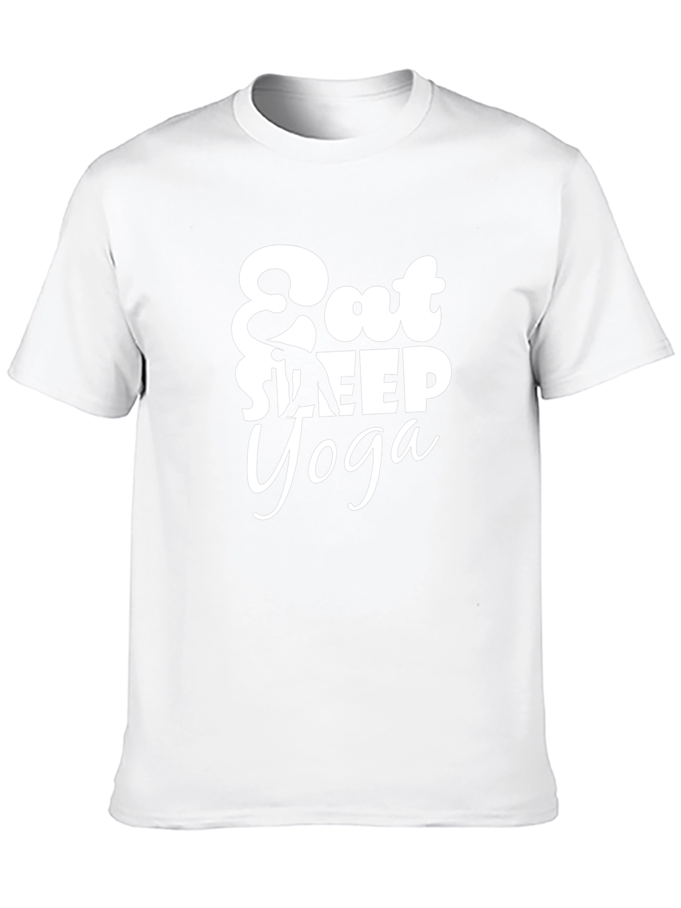 Eat Sleep Yoga Black Tee