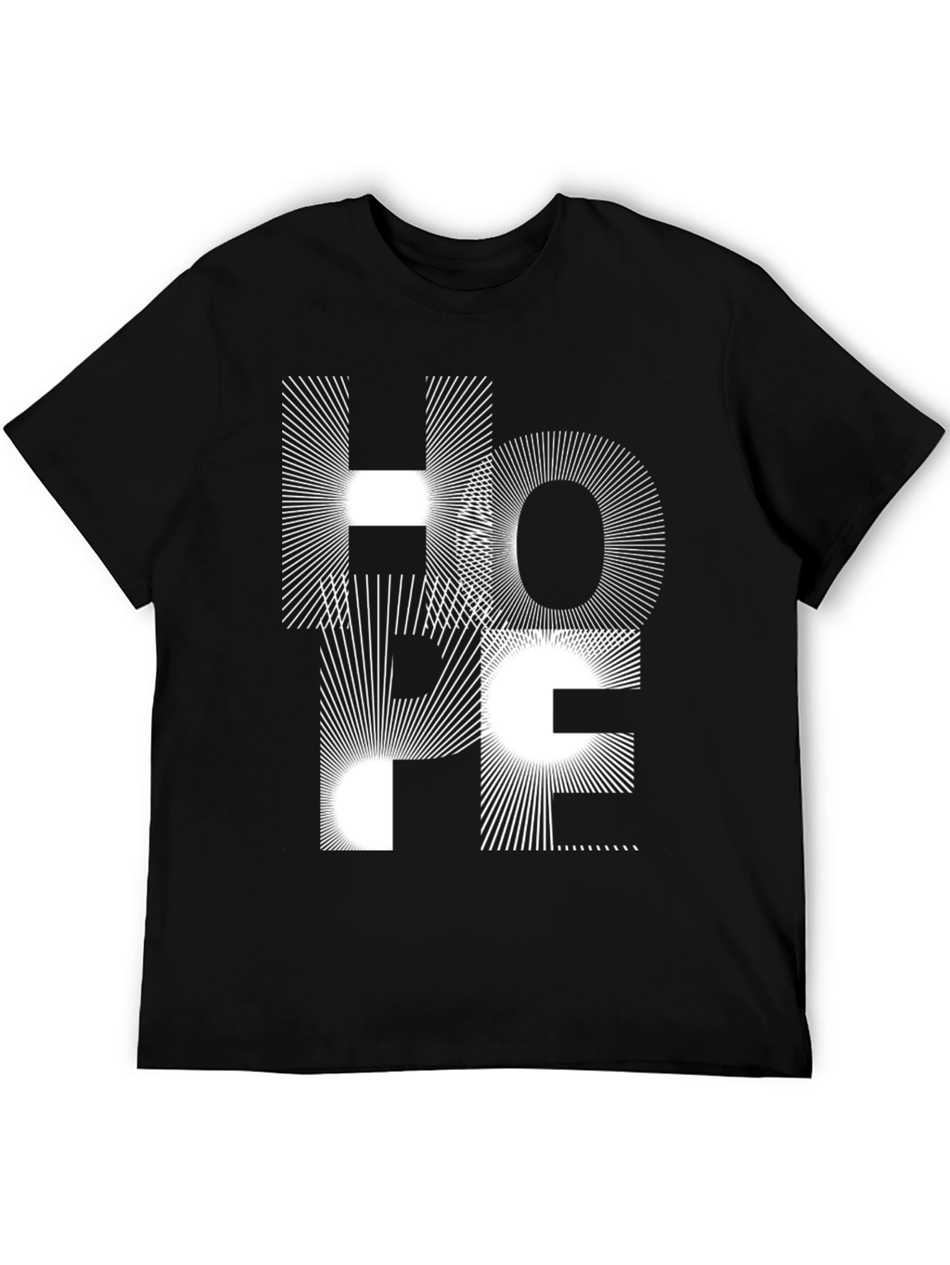 Hope Graphic Tee - Modern Black T-Shirt