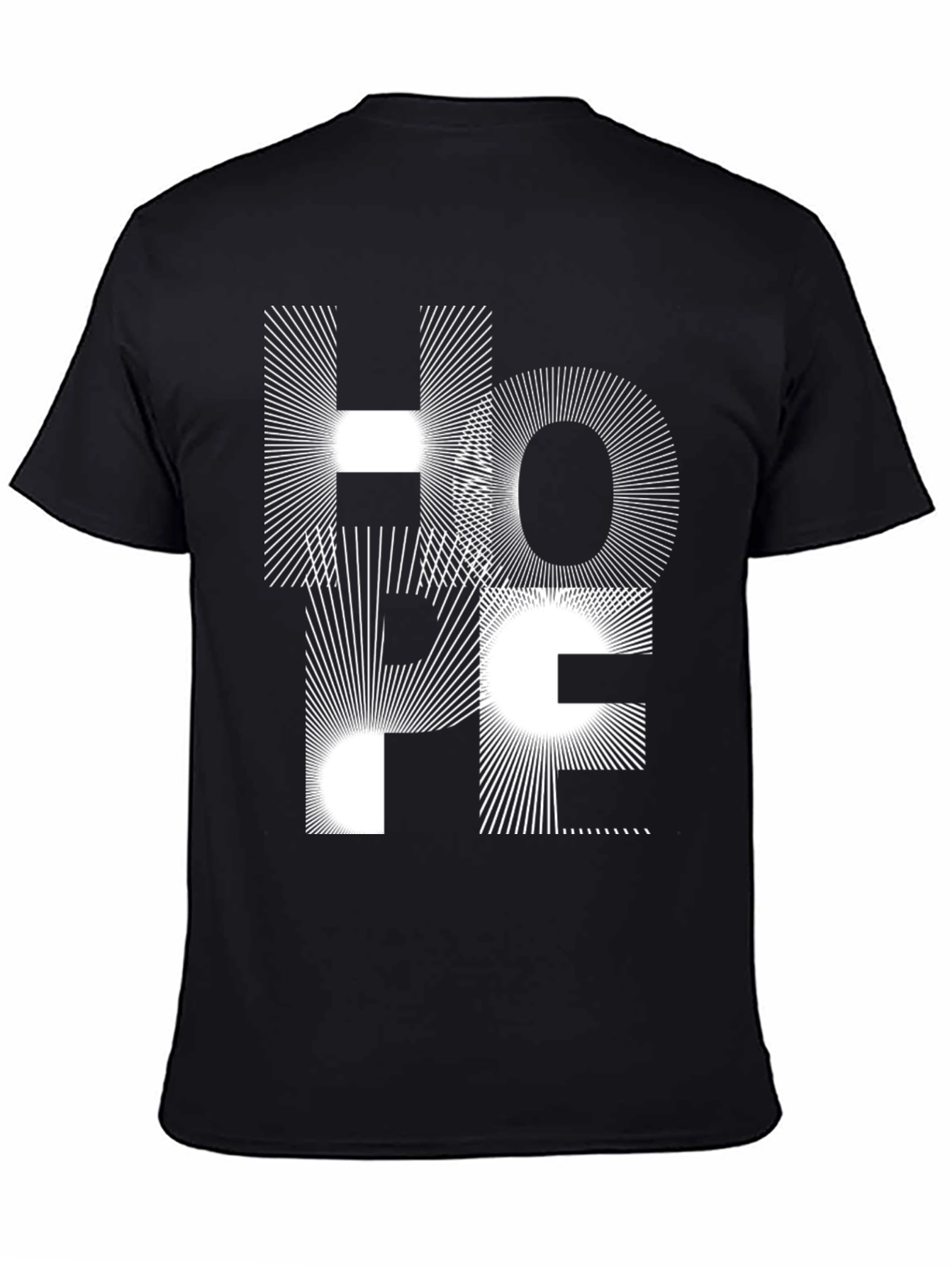 Hope Graphic Tee - Modern Black T-Shirt