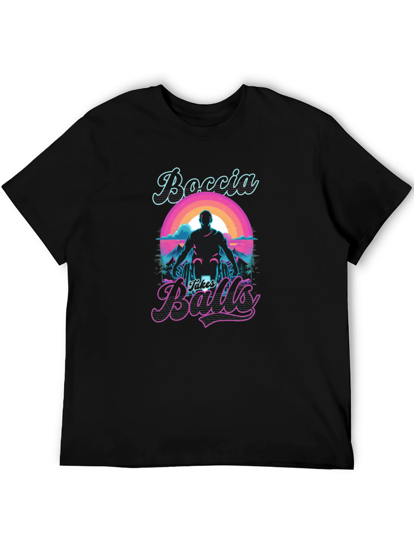 Boccia Takes Balls T-Shirt - Retro Style