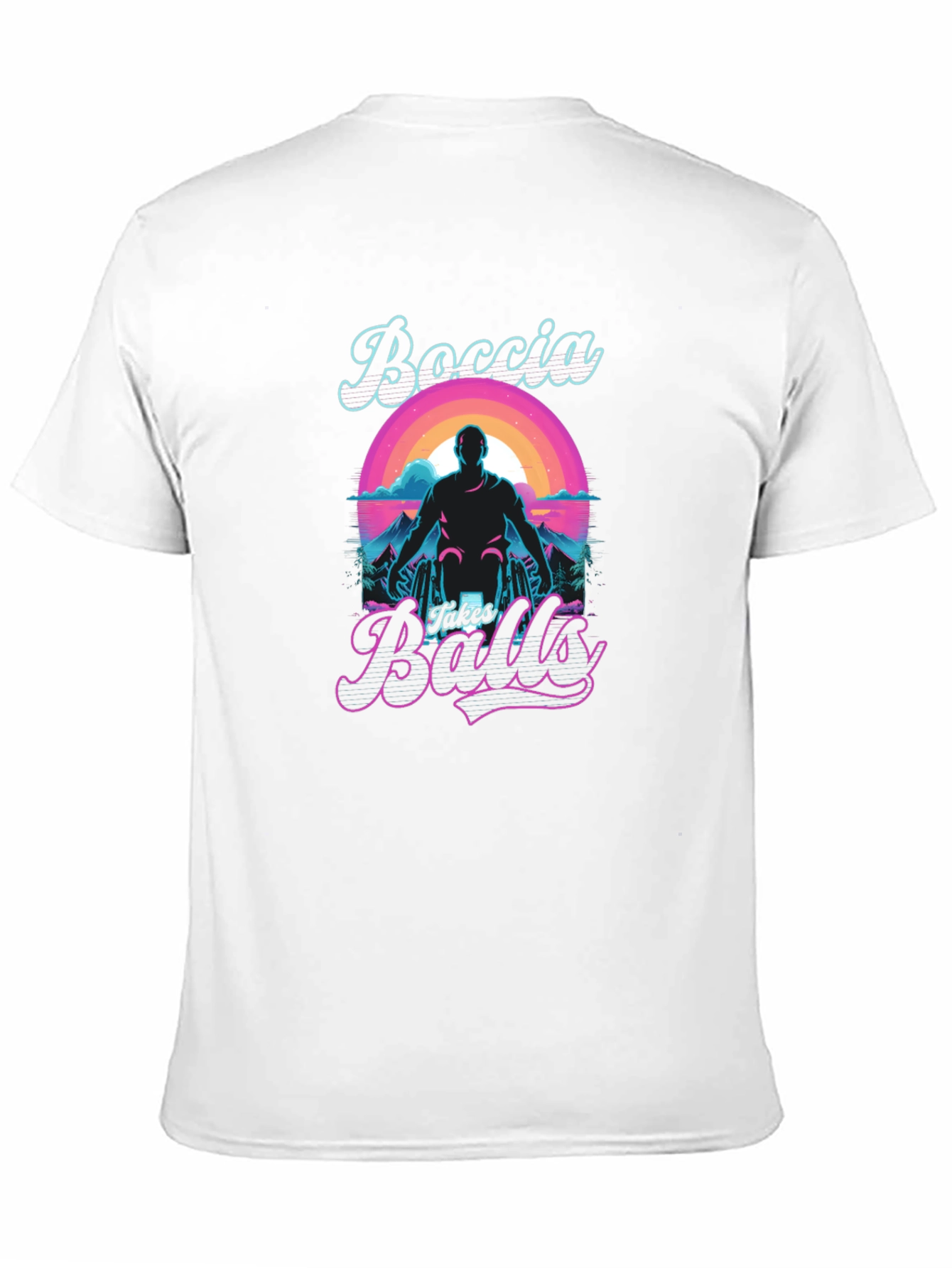 Boccia Takes Balls T-Shirt - Retro Style