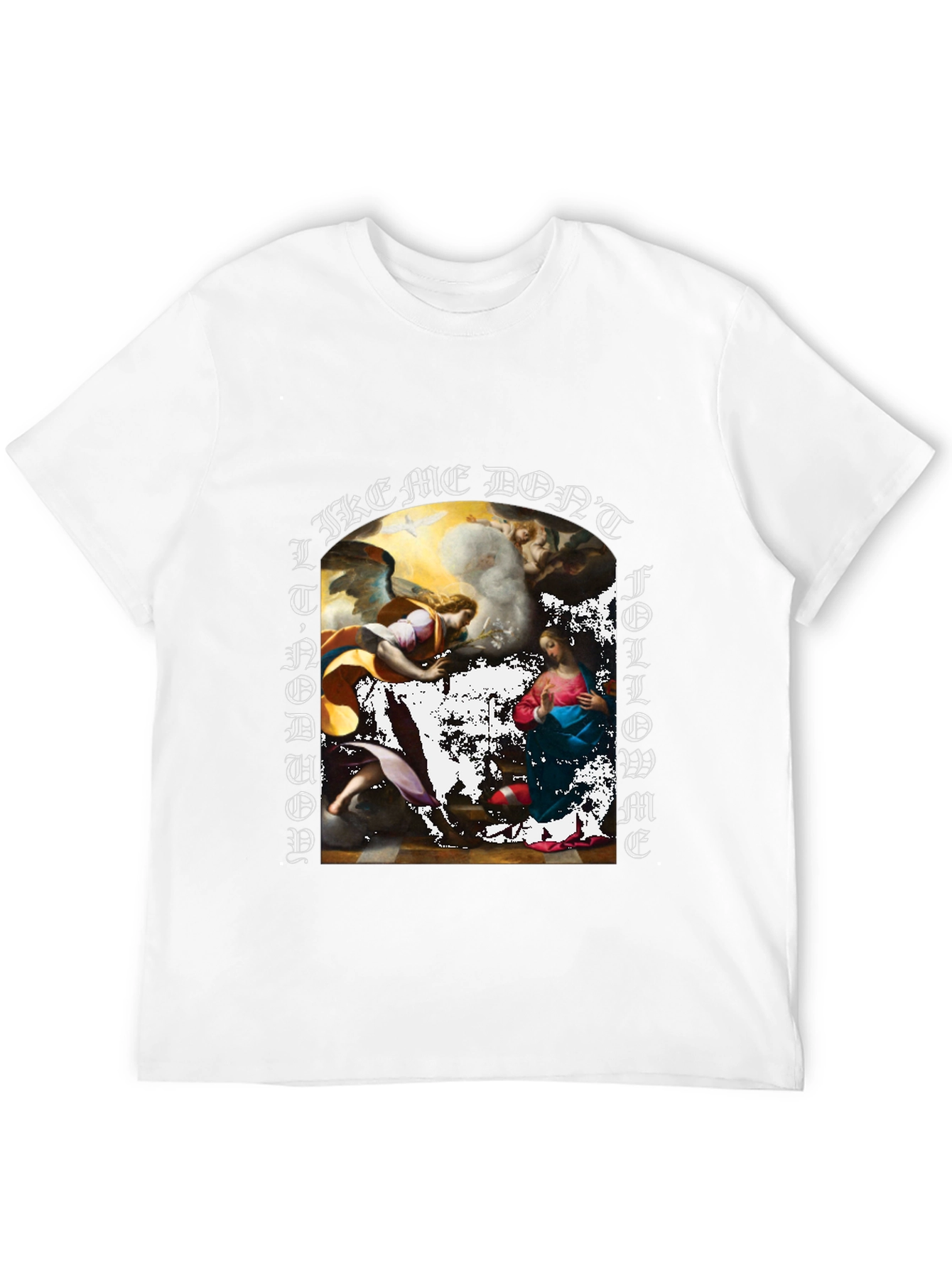 Art Graphic Print Black T-Shirt