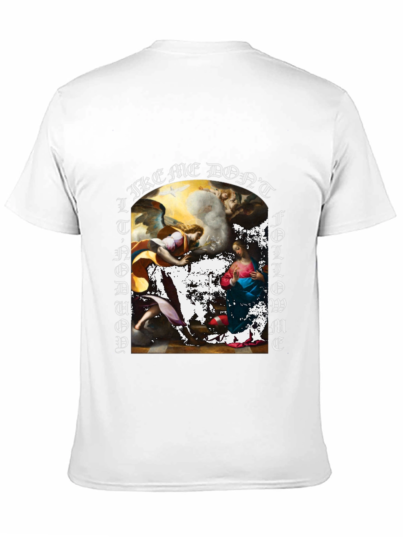 Art Graphic Print Black T-Shirt