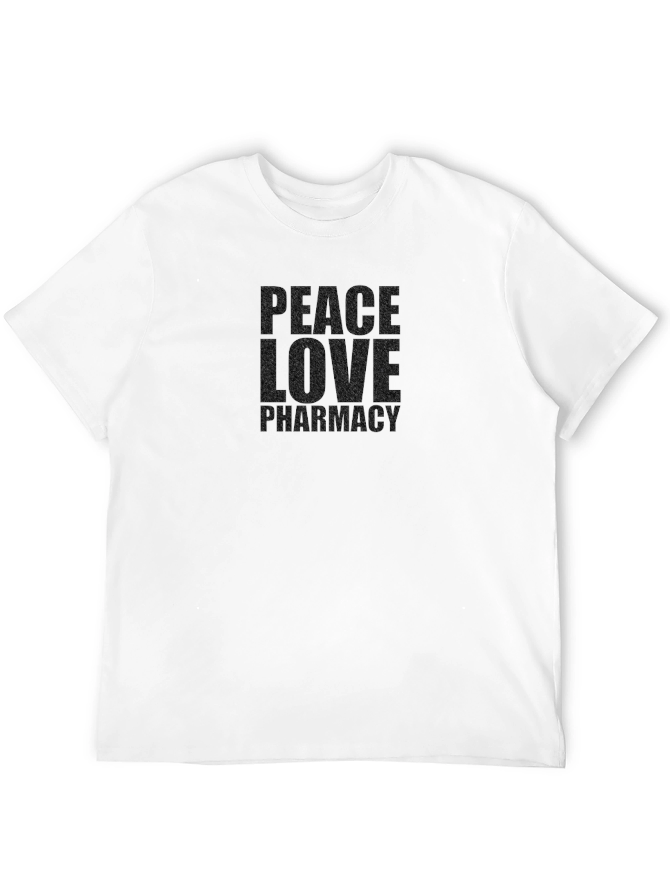 Peace Love Pharmacy Black T-Shirt