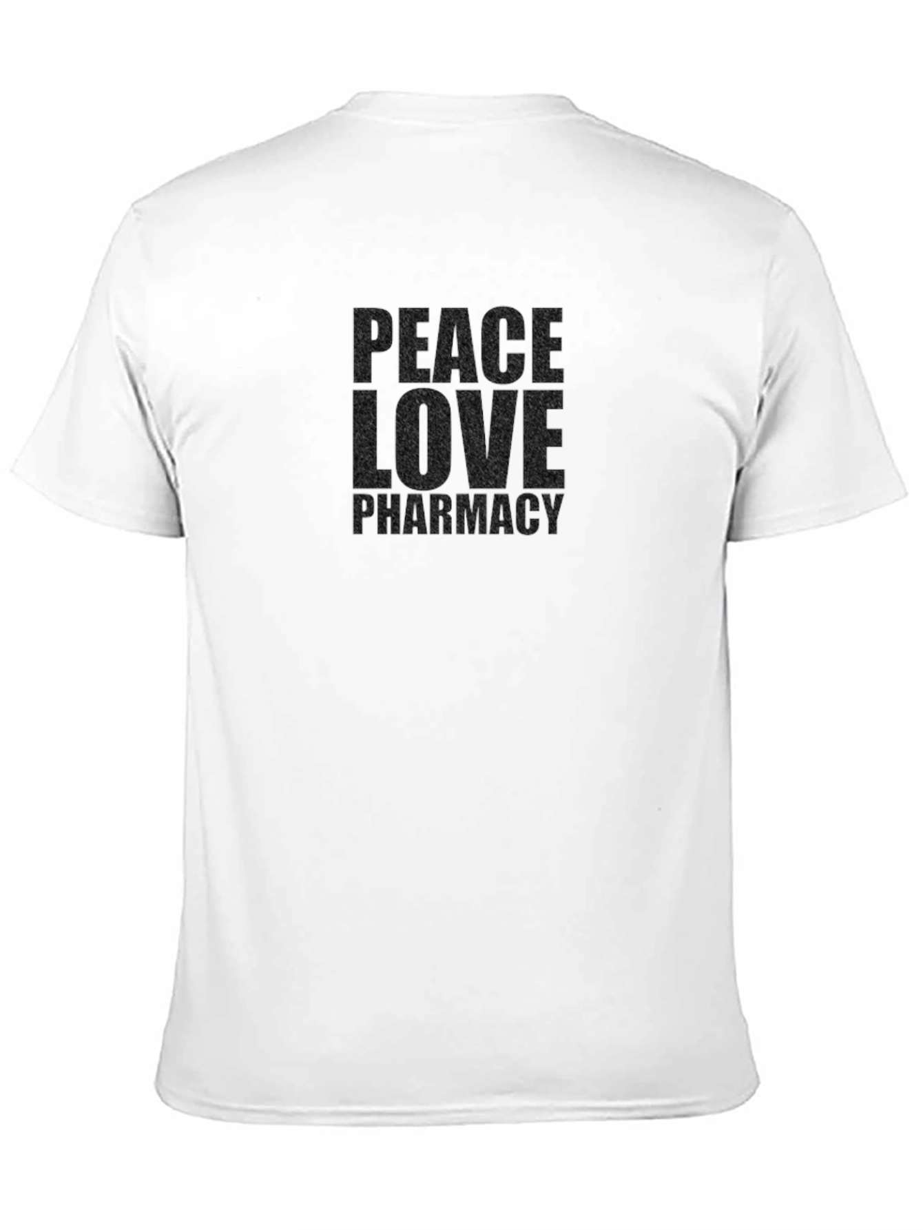 Peace Love Pharmacy Black T-Shirt