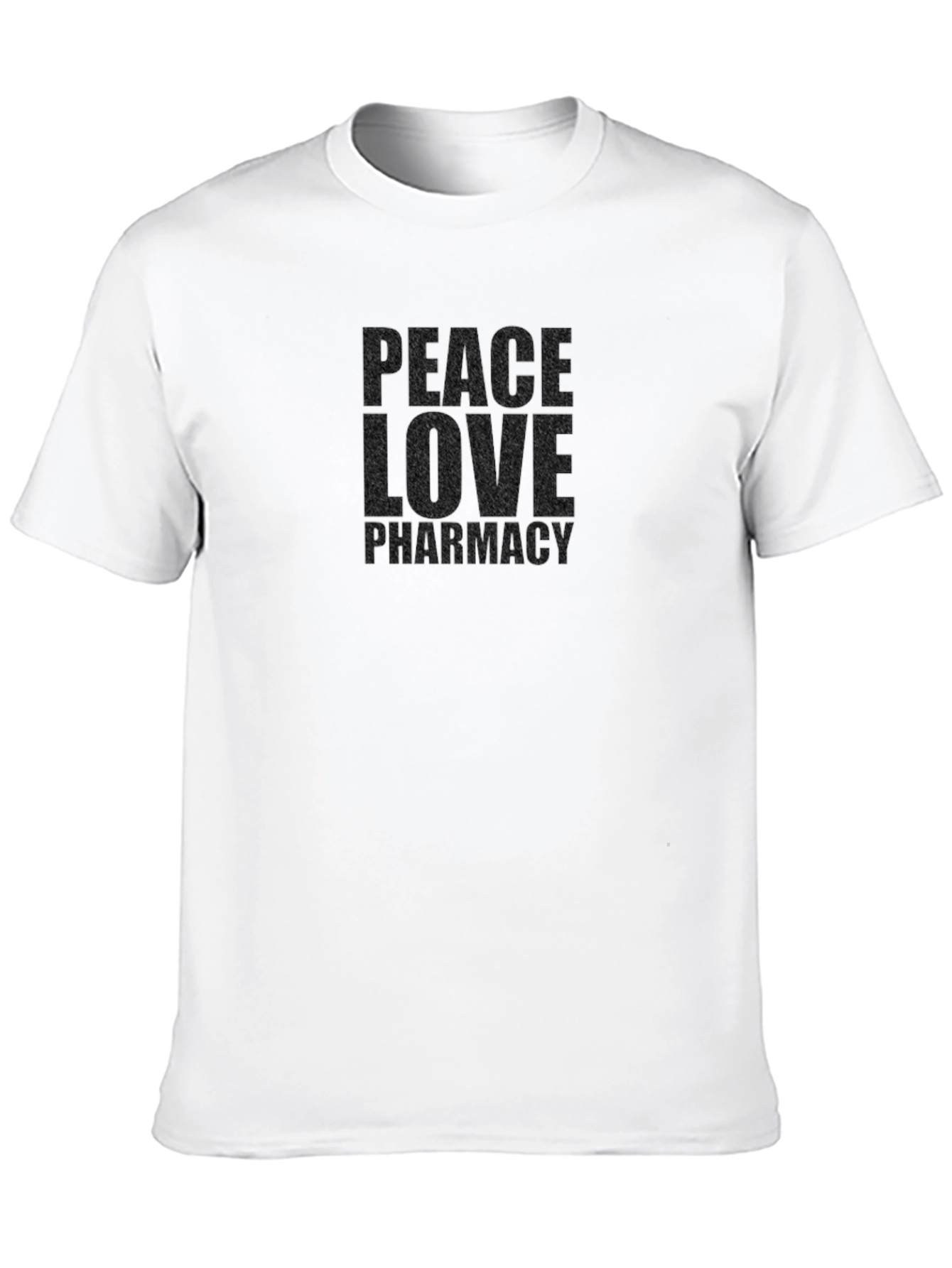 Peace Love Pharmacy Black T-Shirt