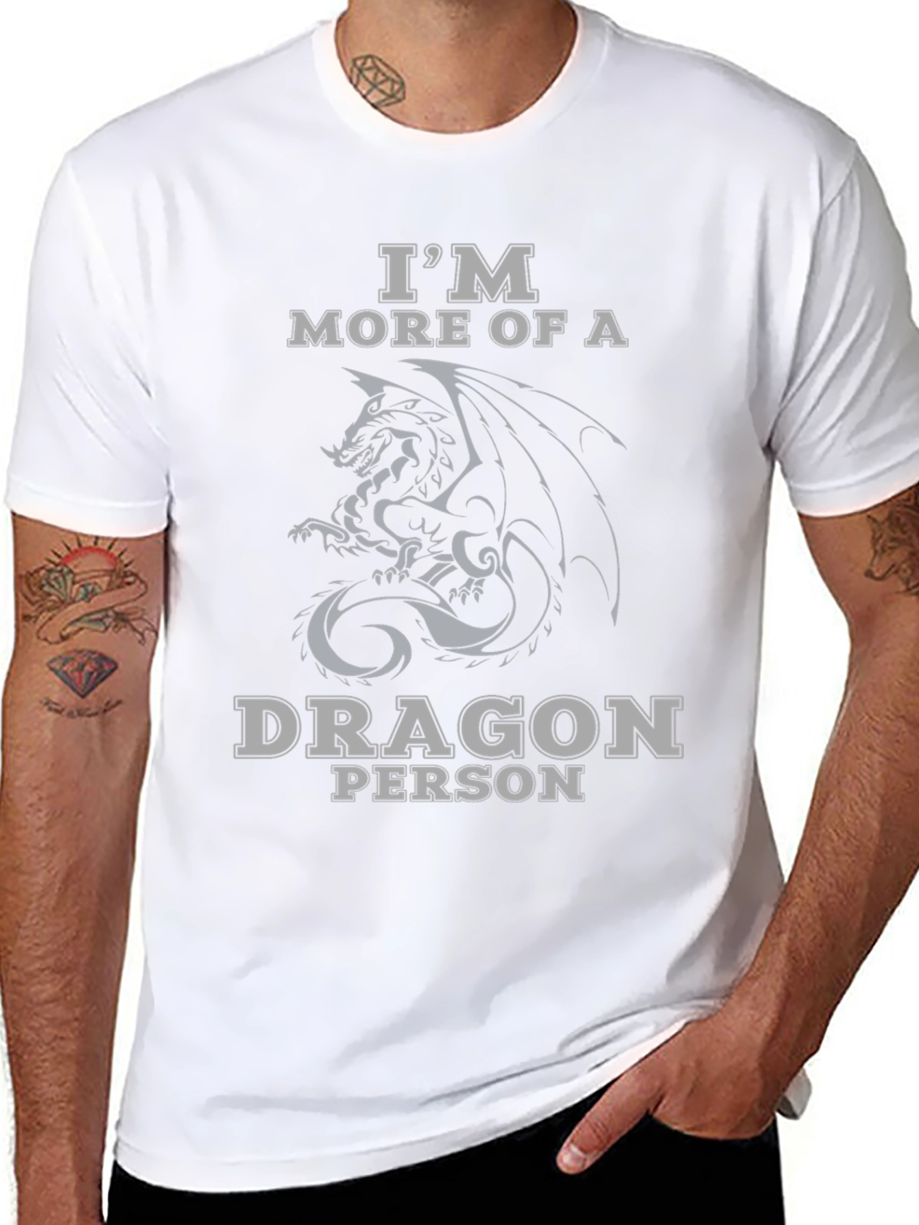 Dragon Person Graphic T-Shirt