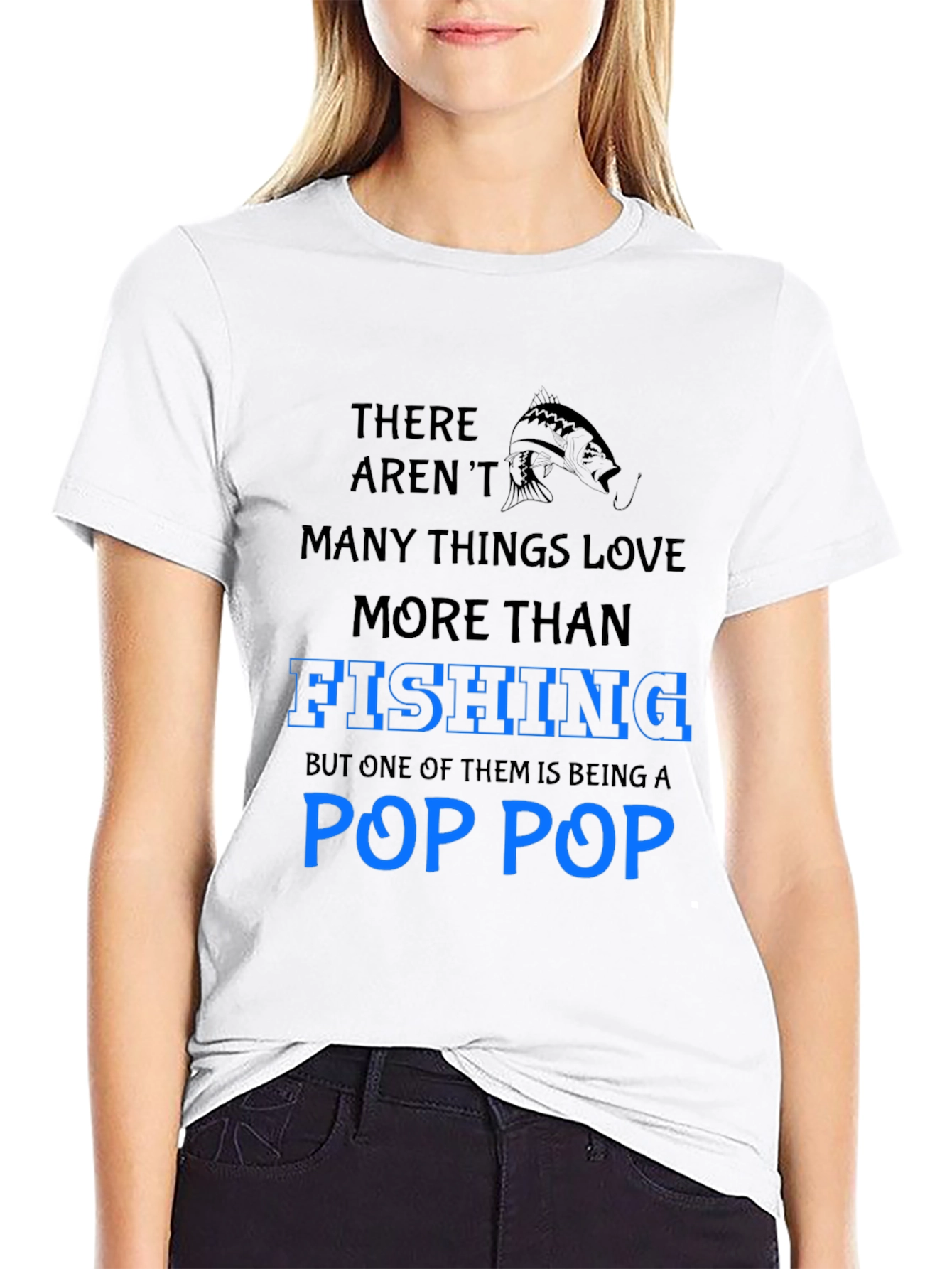 Fishing Pop Pop T-Shirt - Gift for Grandfather