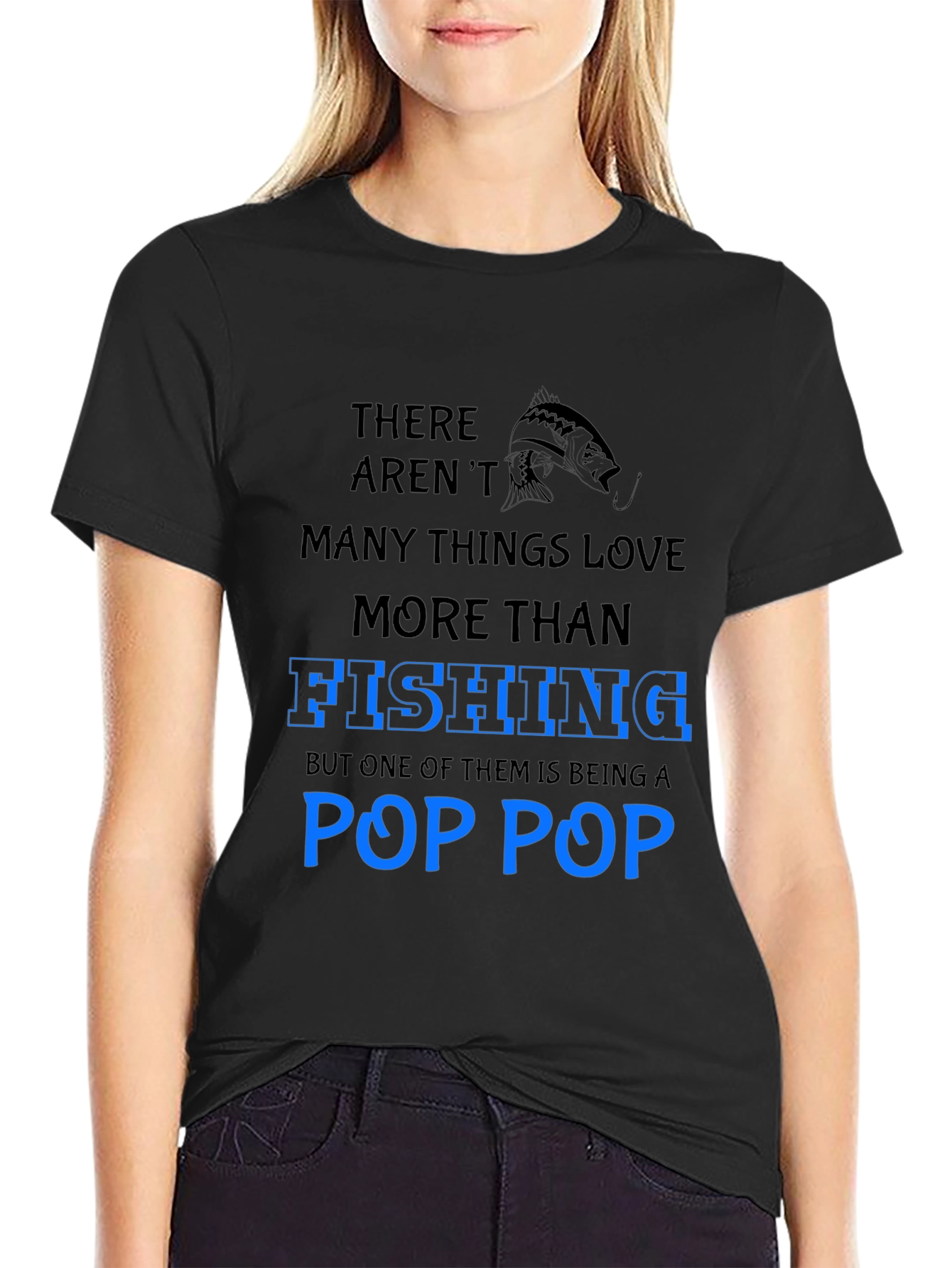 Fishing Pop Pop T-Shirt - Gift for Grandfather