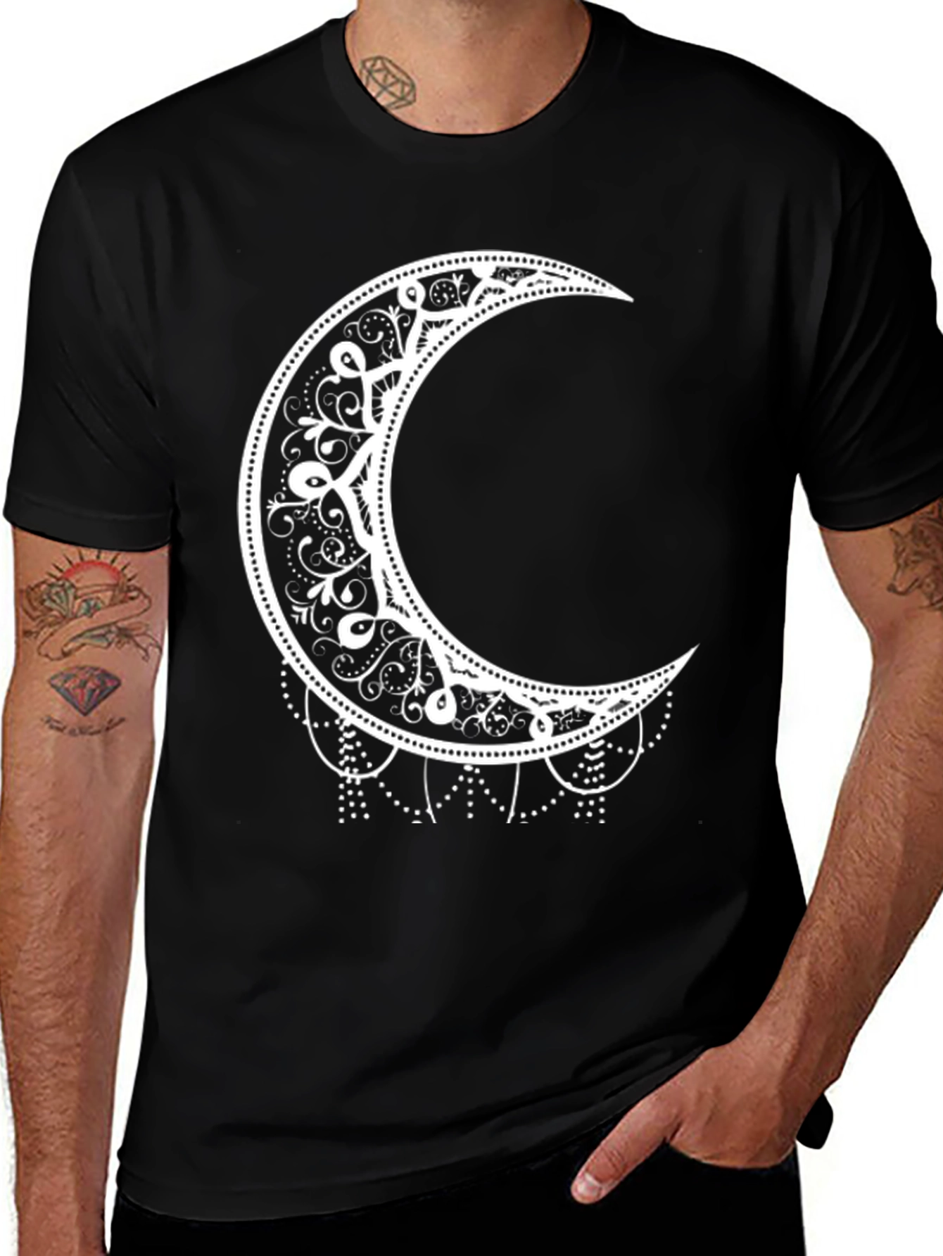 Lunar Mandala Graphic Tee