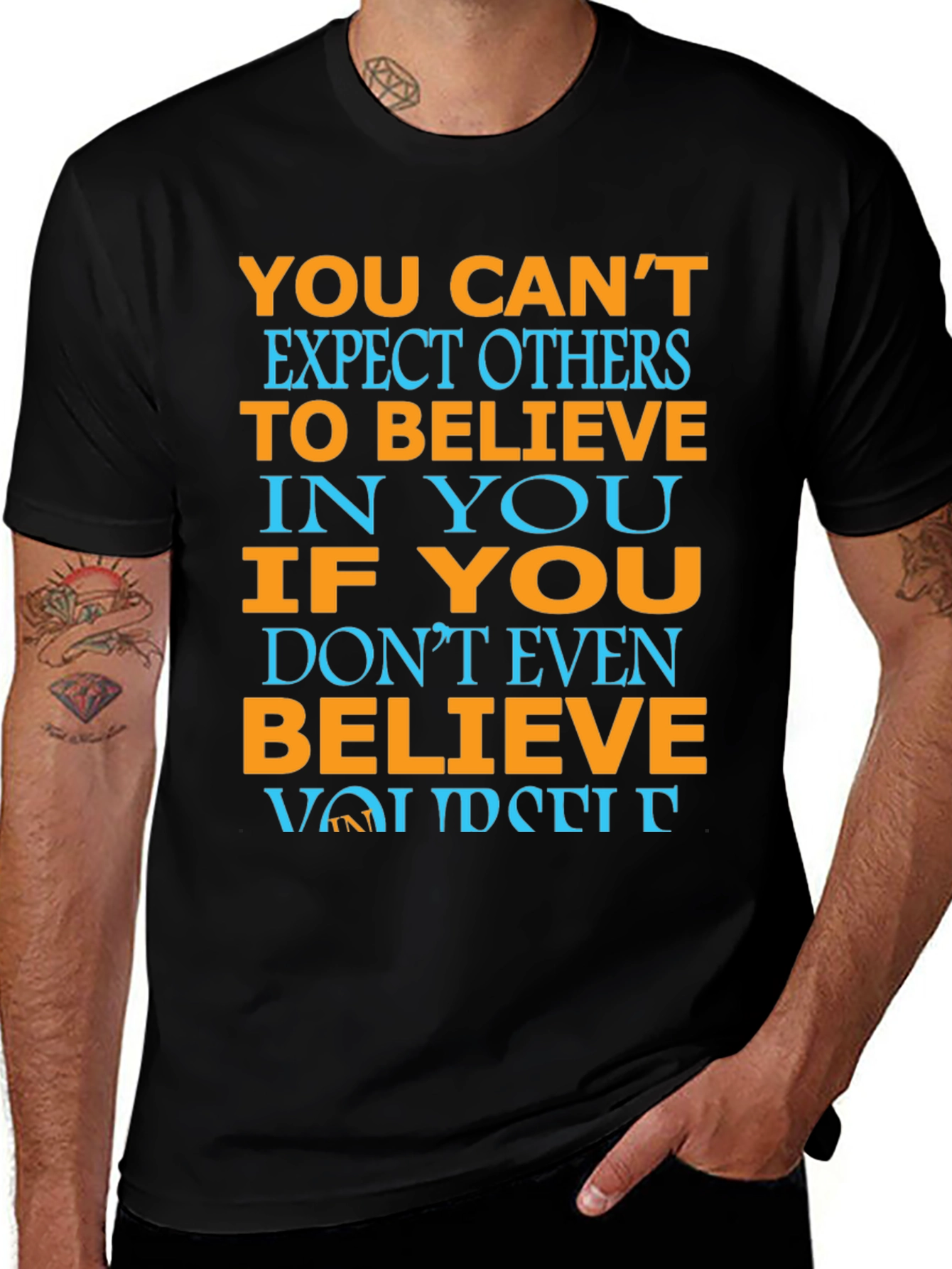 Believe in Yourself Motivational T-Shirt